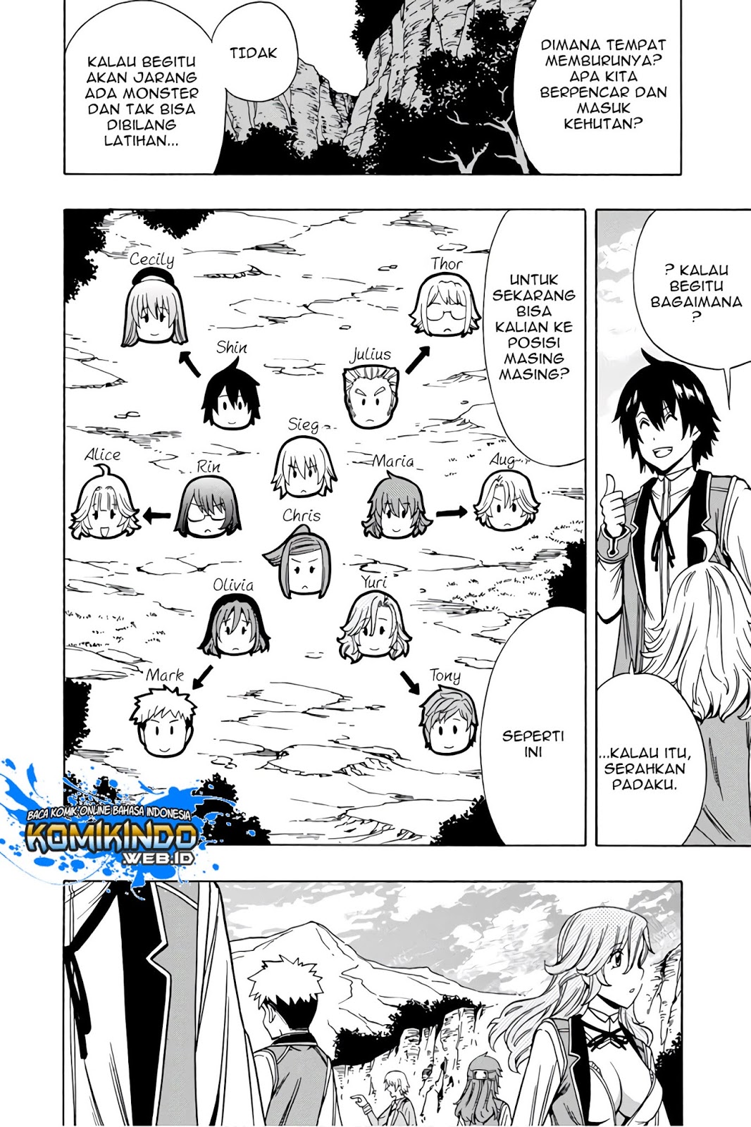 Kenja no Mago chapter 35 halaman 17