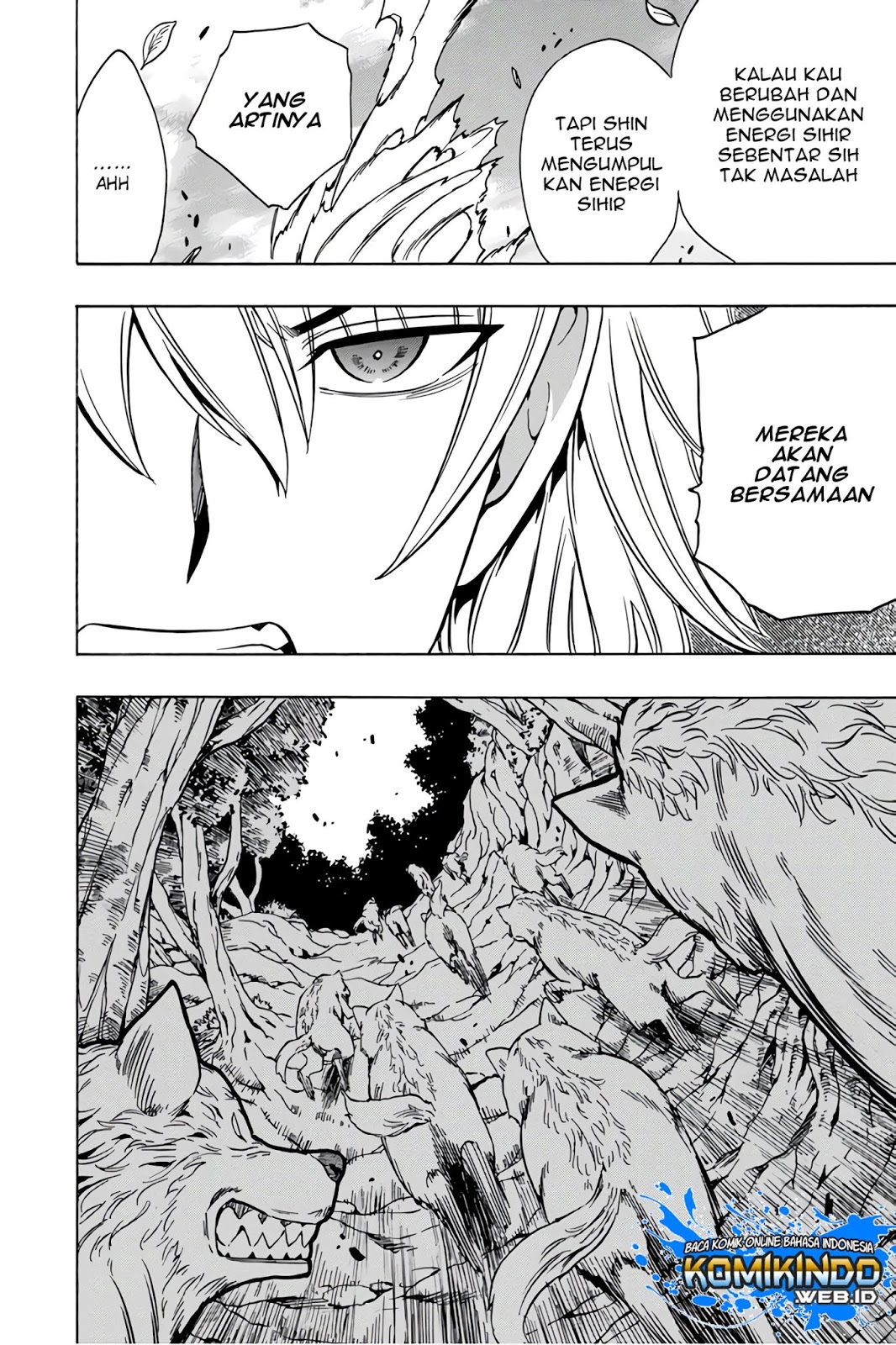 Kenja no Mago chapter 35 halaman 21