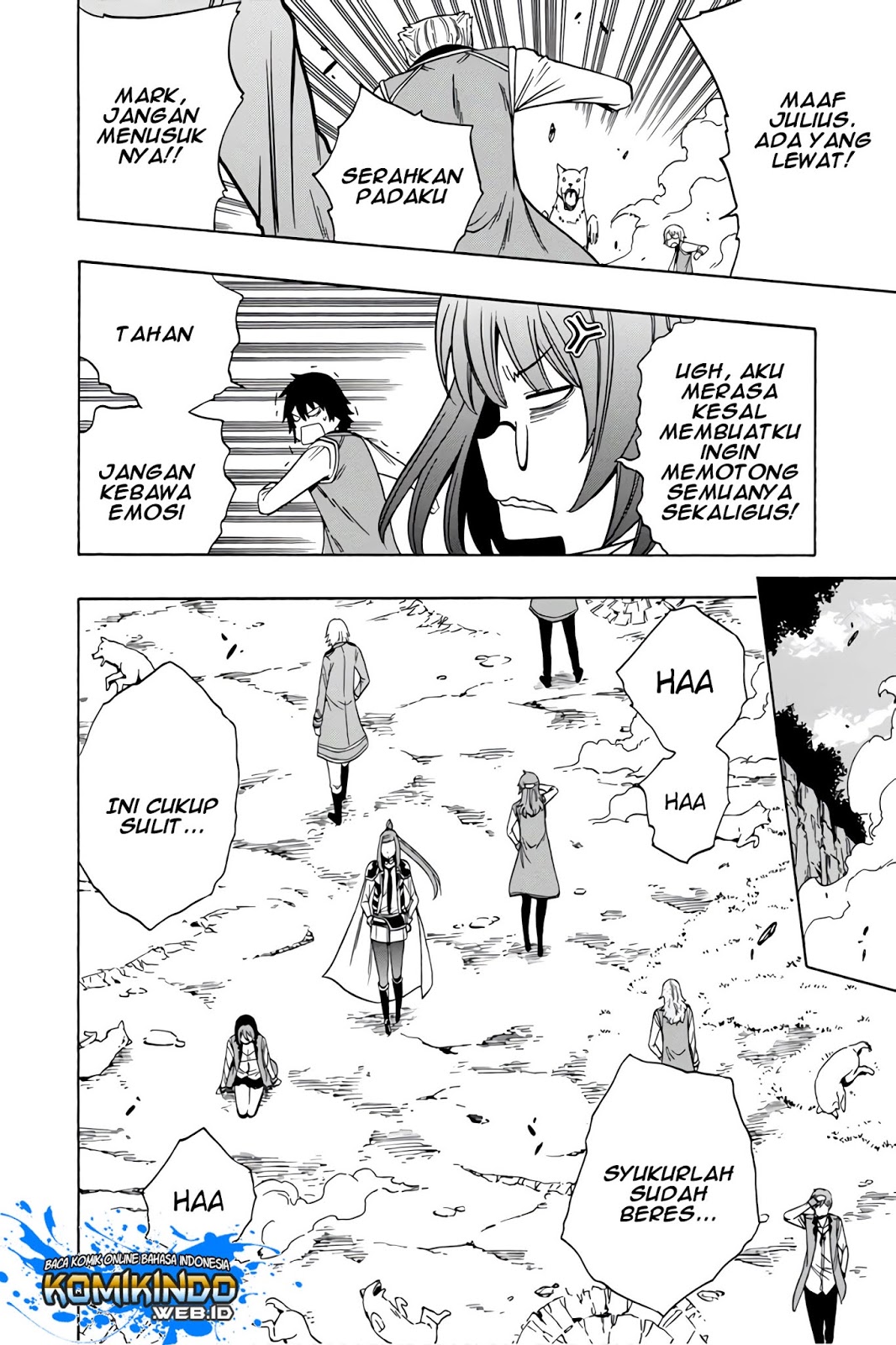 Kenja no Mago chapter 35 halaman 26