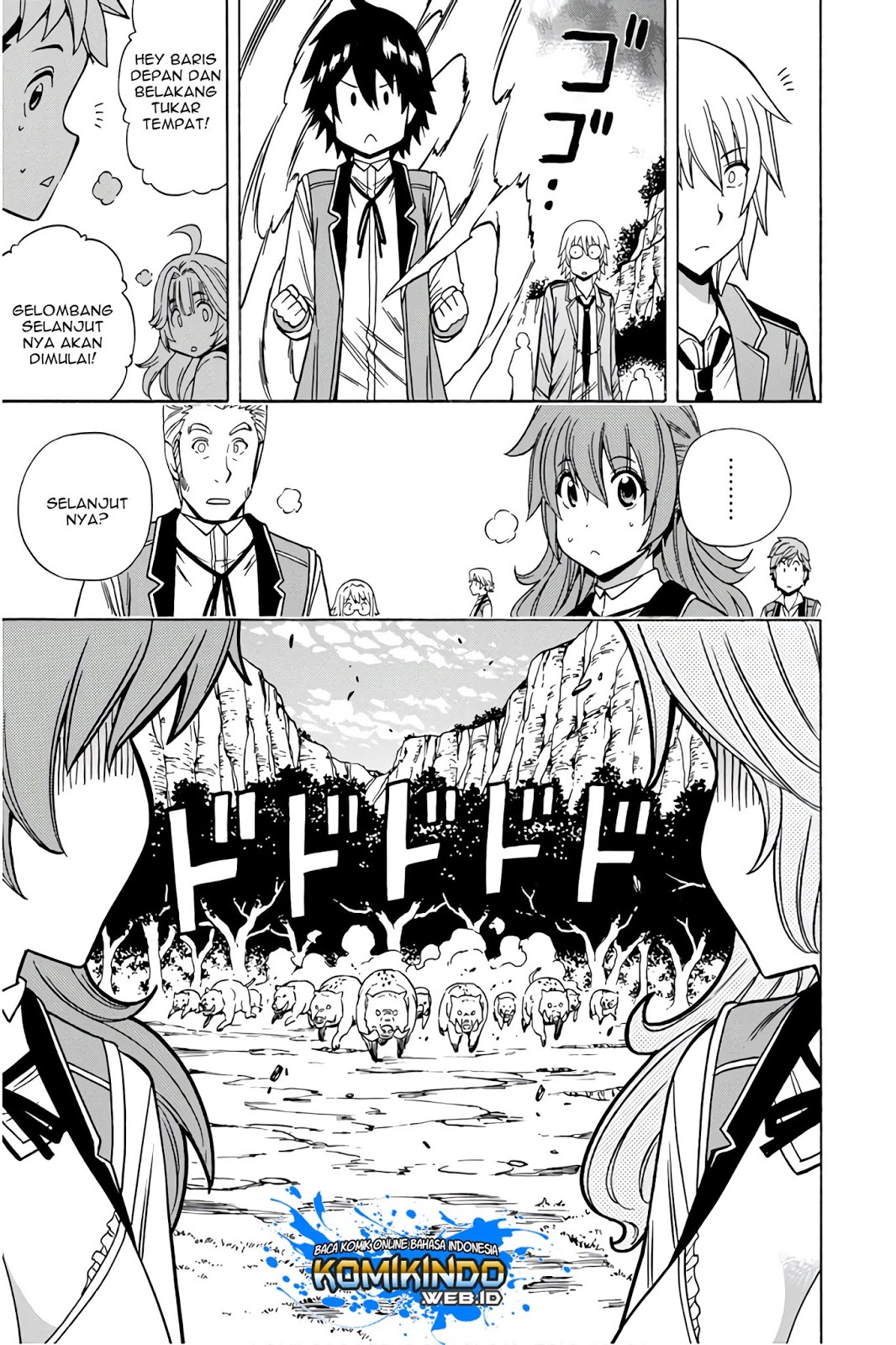 Kenja no Mago chapter 35 halaman 27