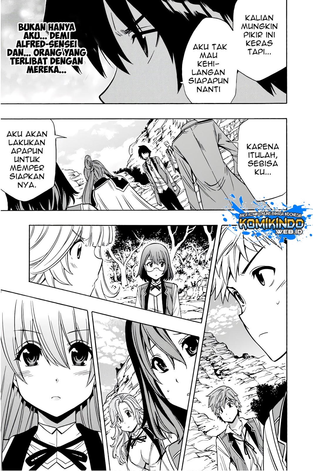 Kenja no Mago chapter 35 halaman 31