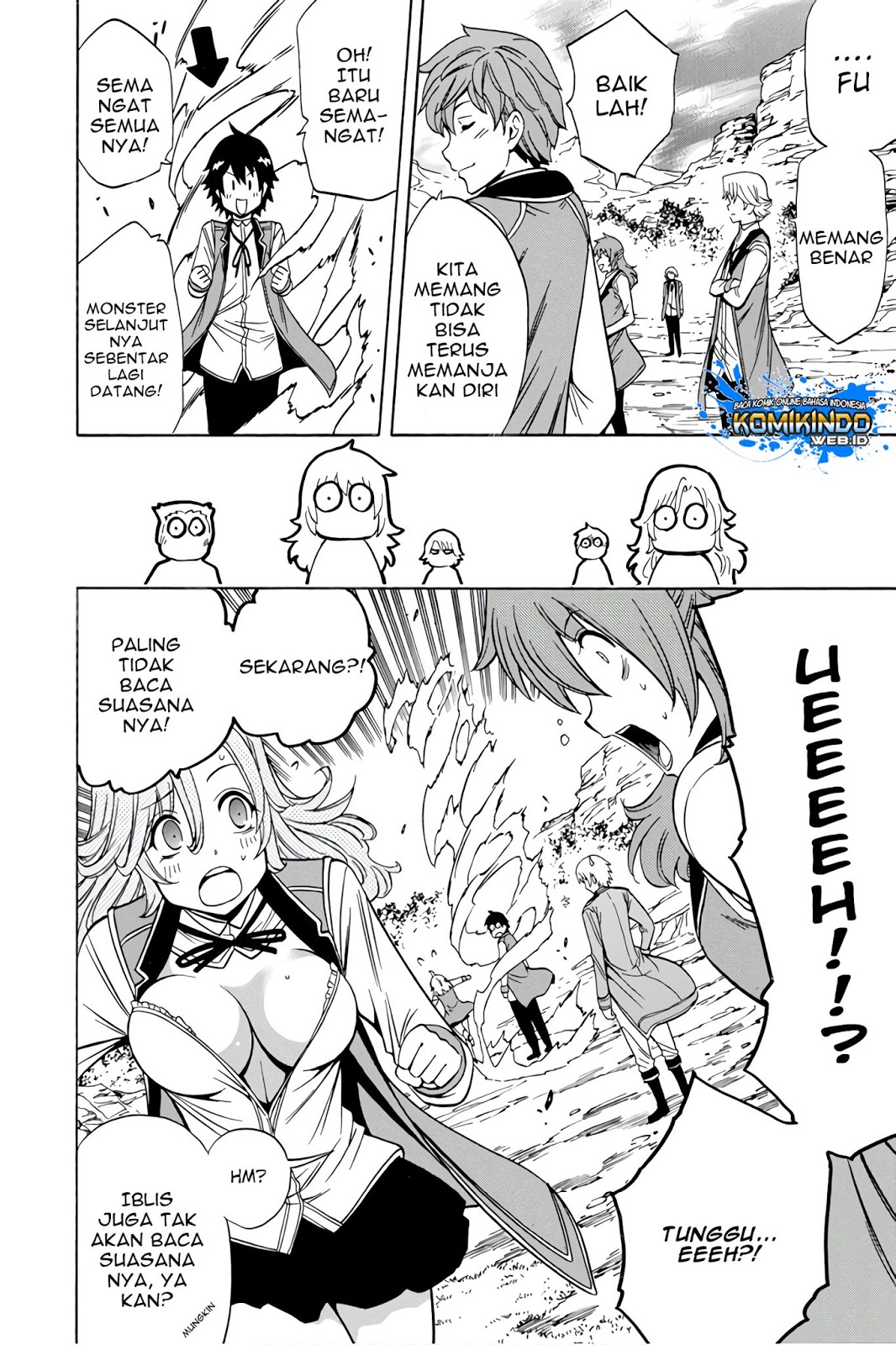 Kenja no Mago chapter 35 halaman 32