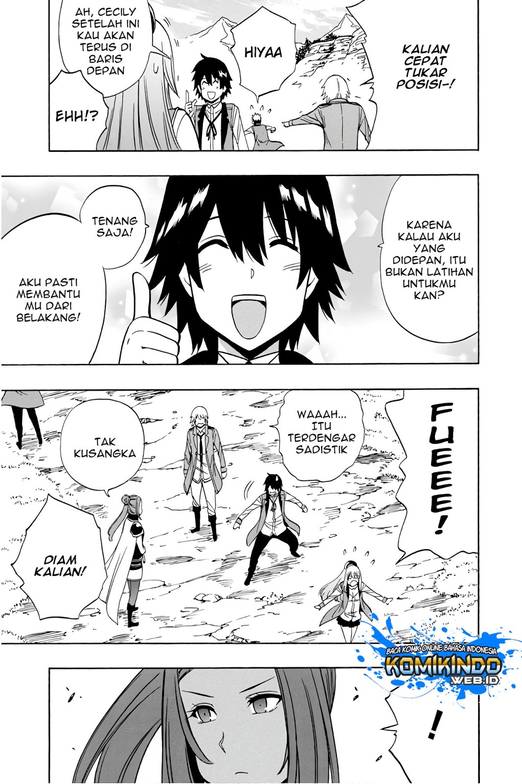 Kenja no Mago chapter 35 halaman 33