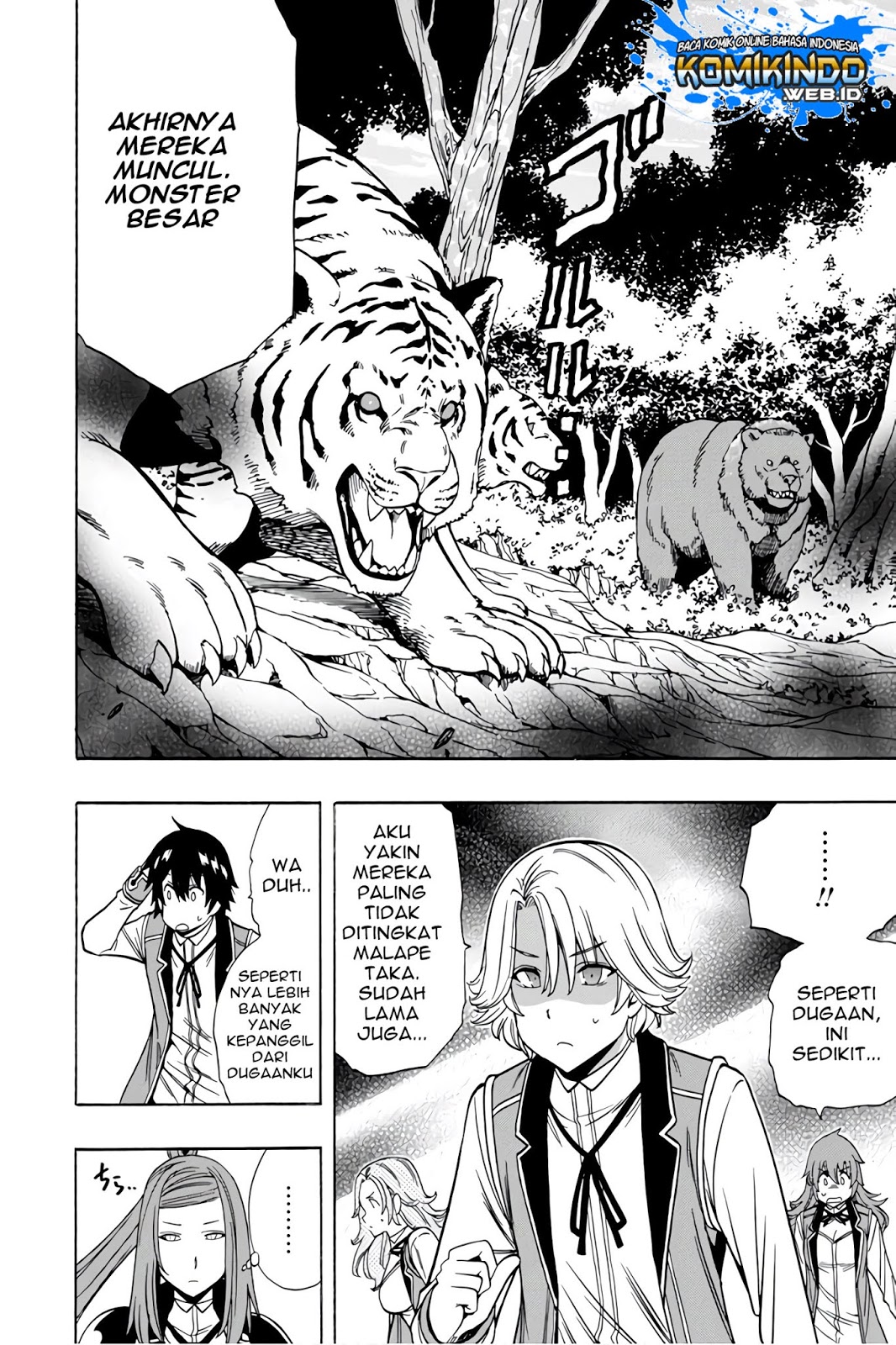Kenja no Mago chapter 35 halaman 34