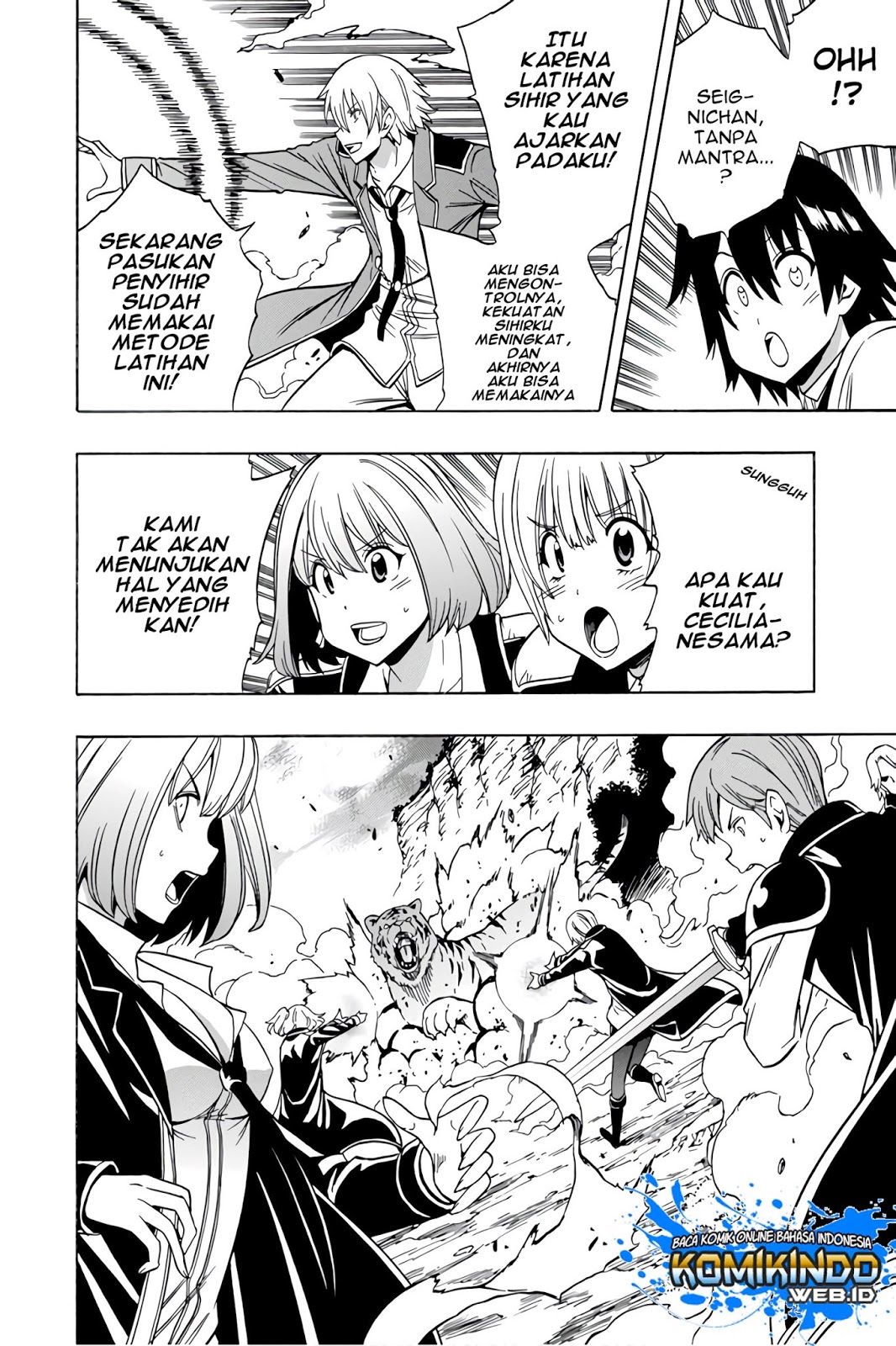Kenja no Mago chapter 35 halaman 38