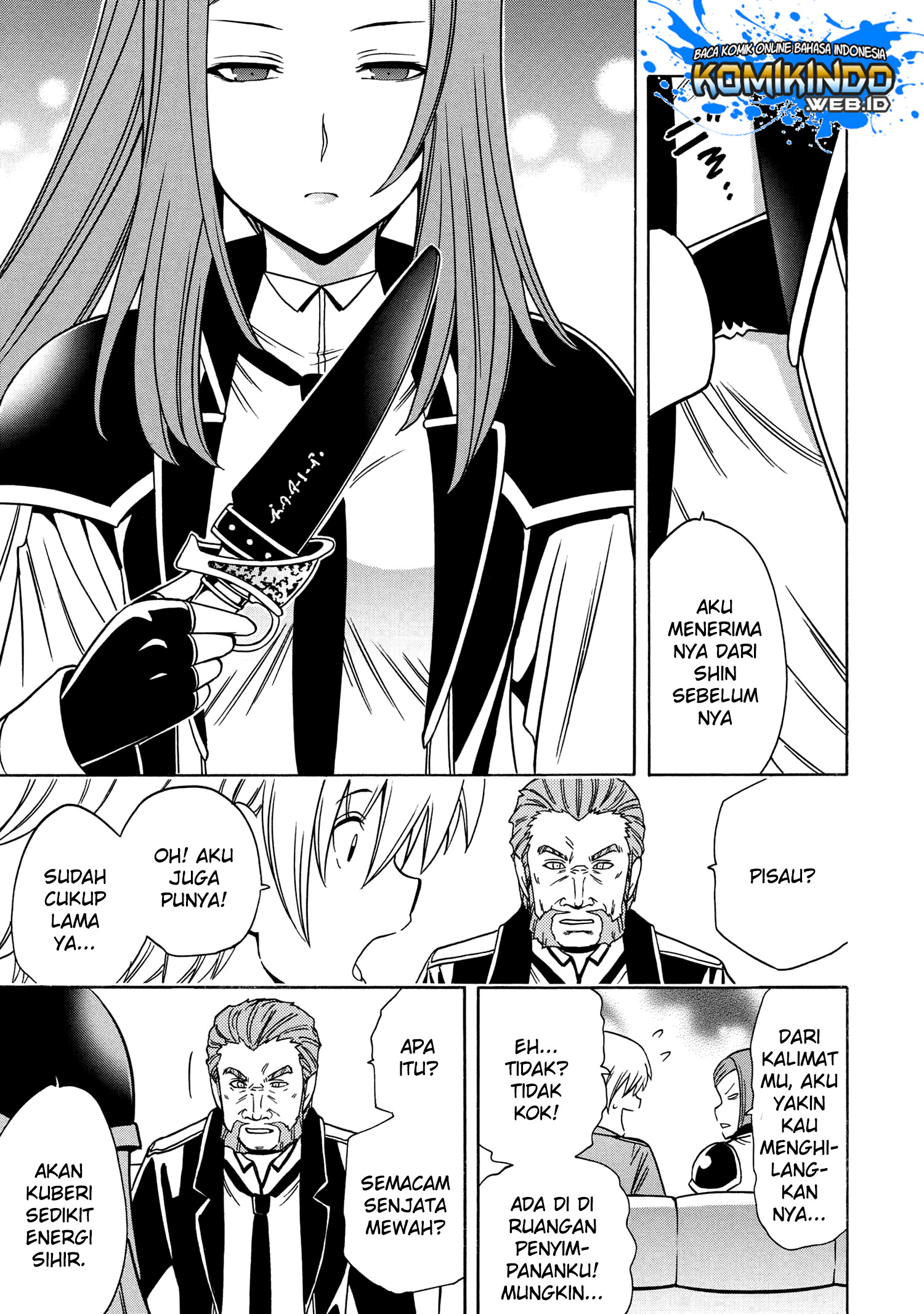 Kenja no Mago chapter 36 halaman 8