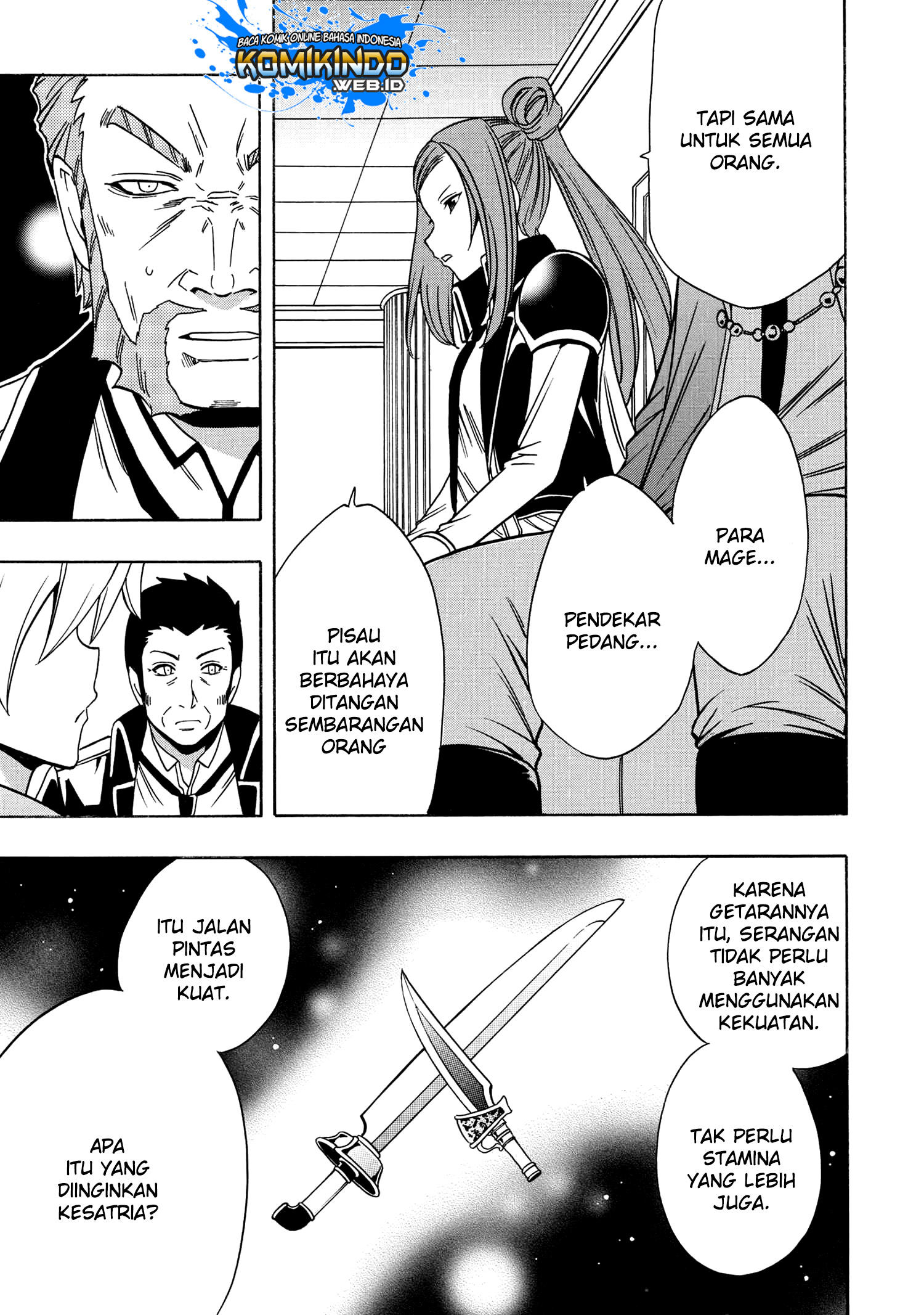 Kenja no Mago chapter 36 halaman 10