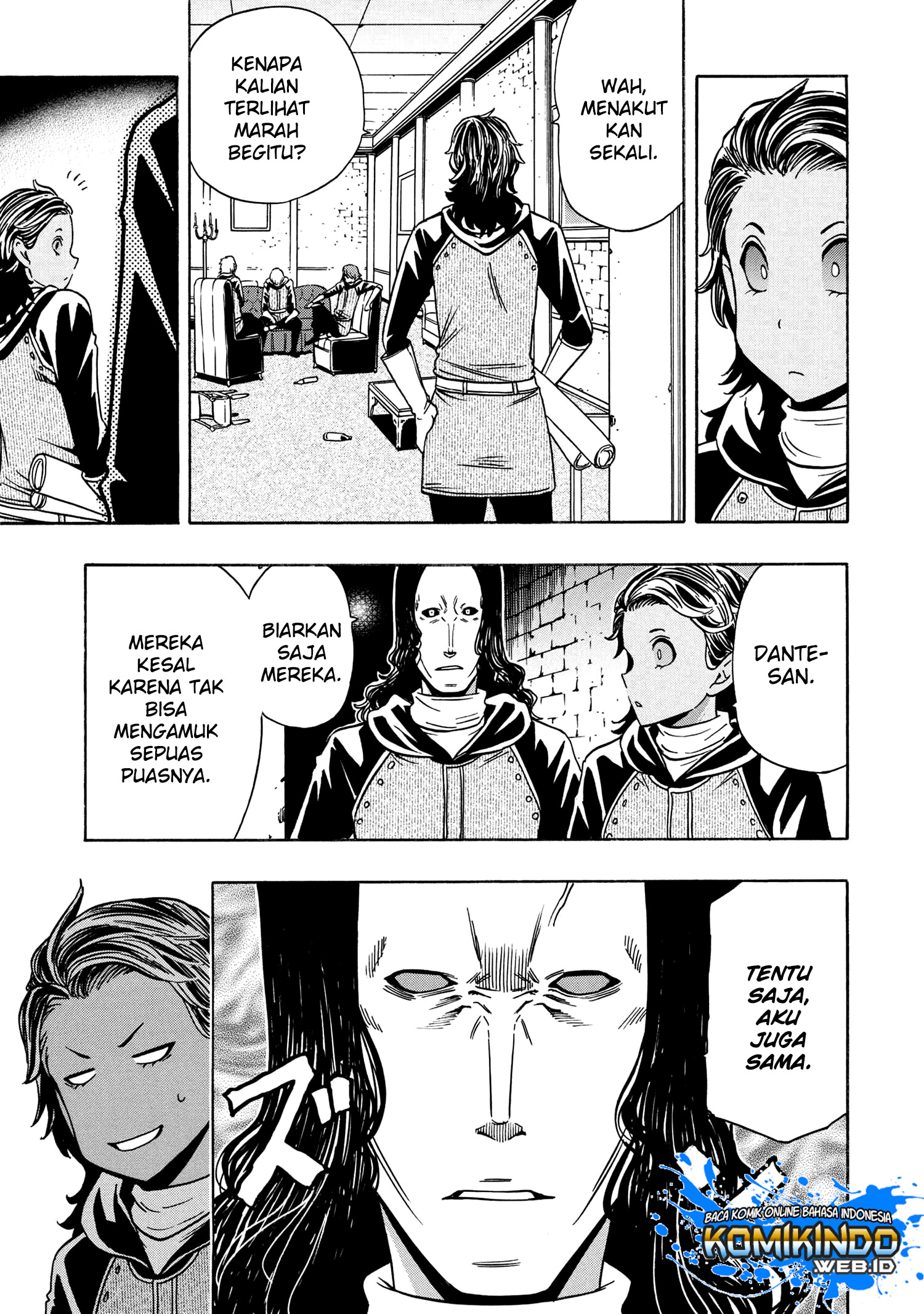Kenja no Mago chapter 36 halaman 18