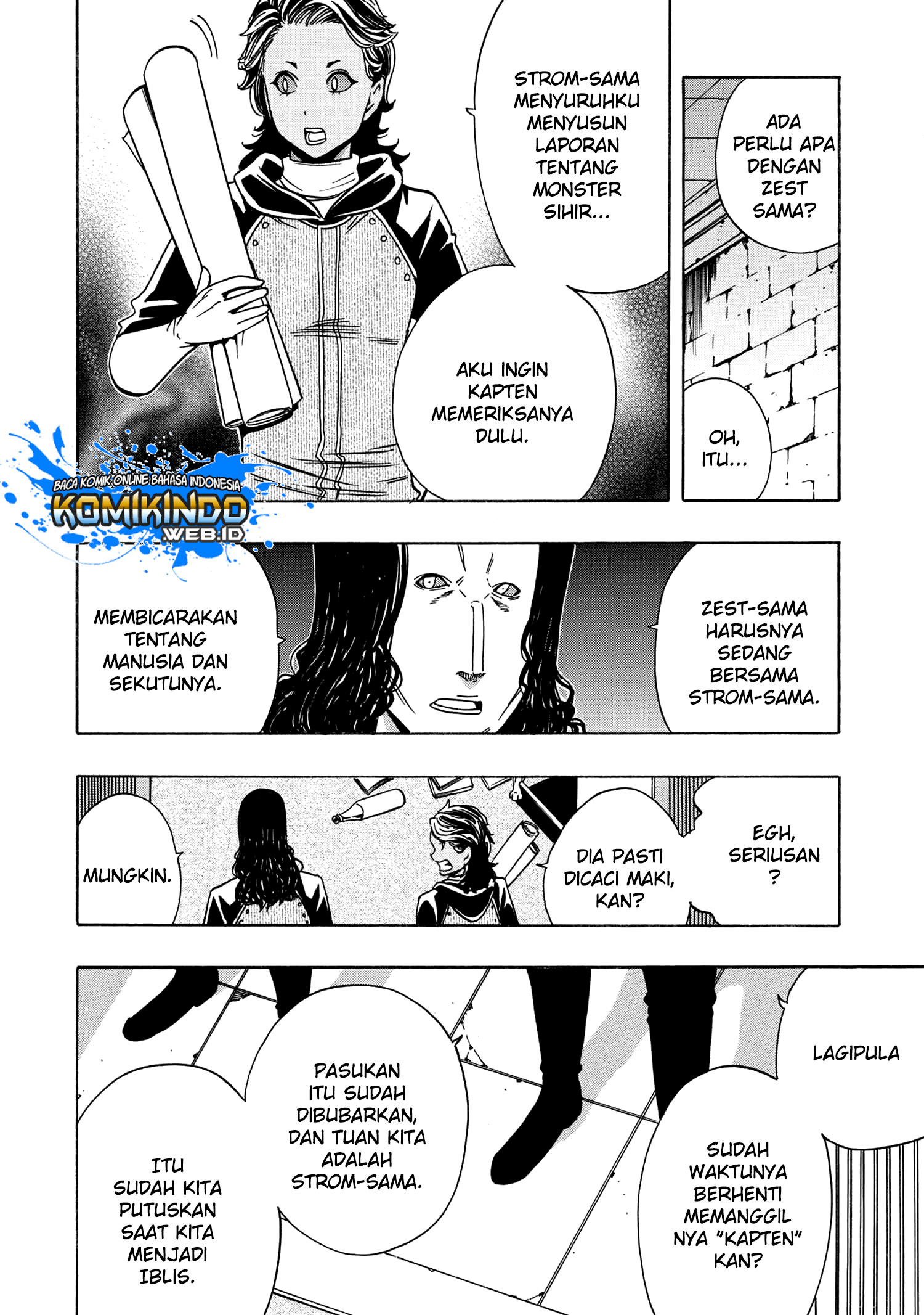 Kenja no Mago chapter 36 halaman 19
