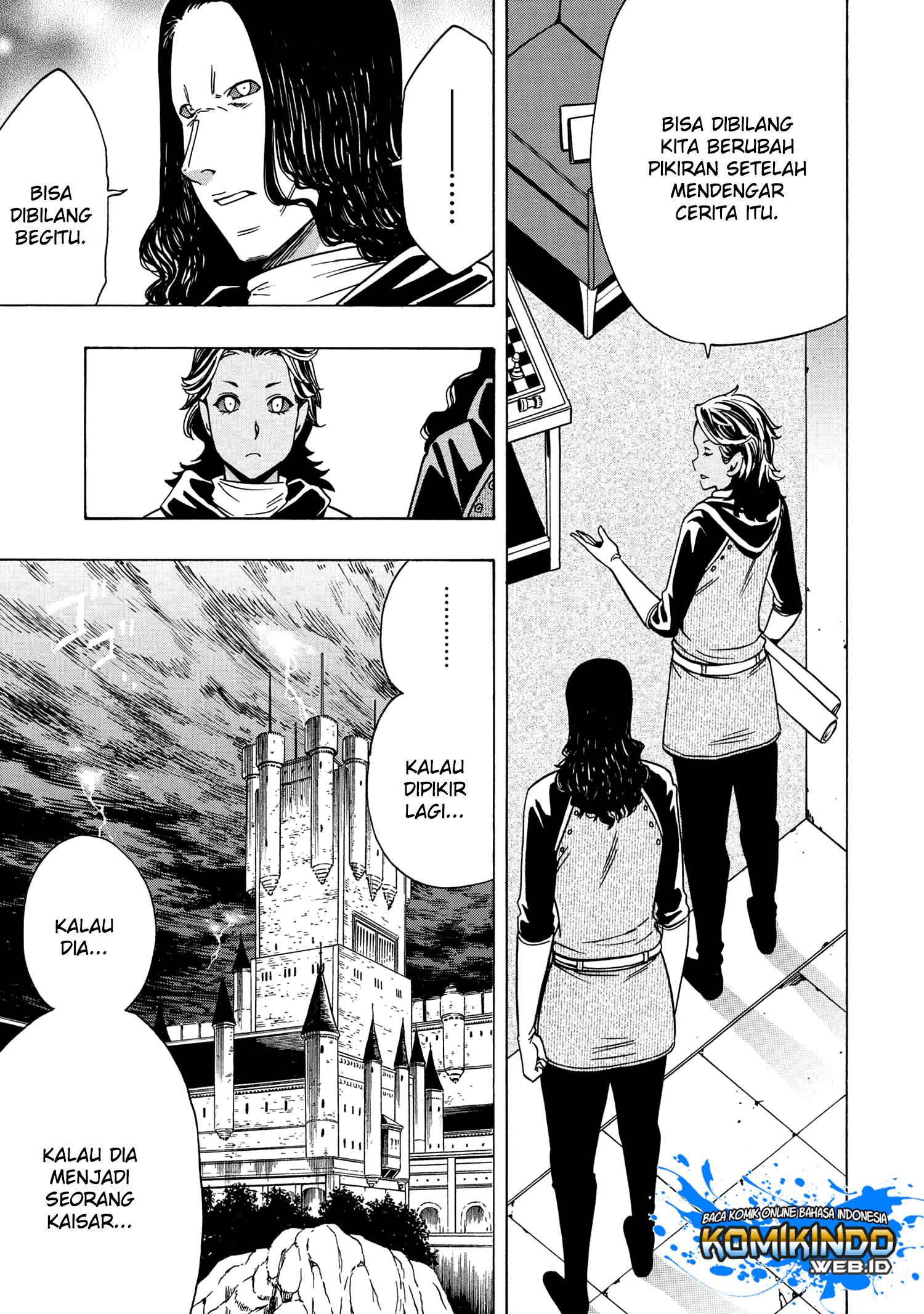 Kenja no Mago chapter 36 halaman 22