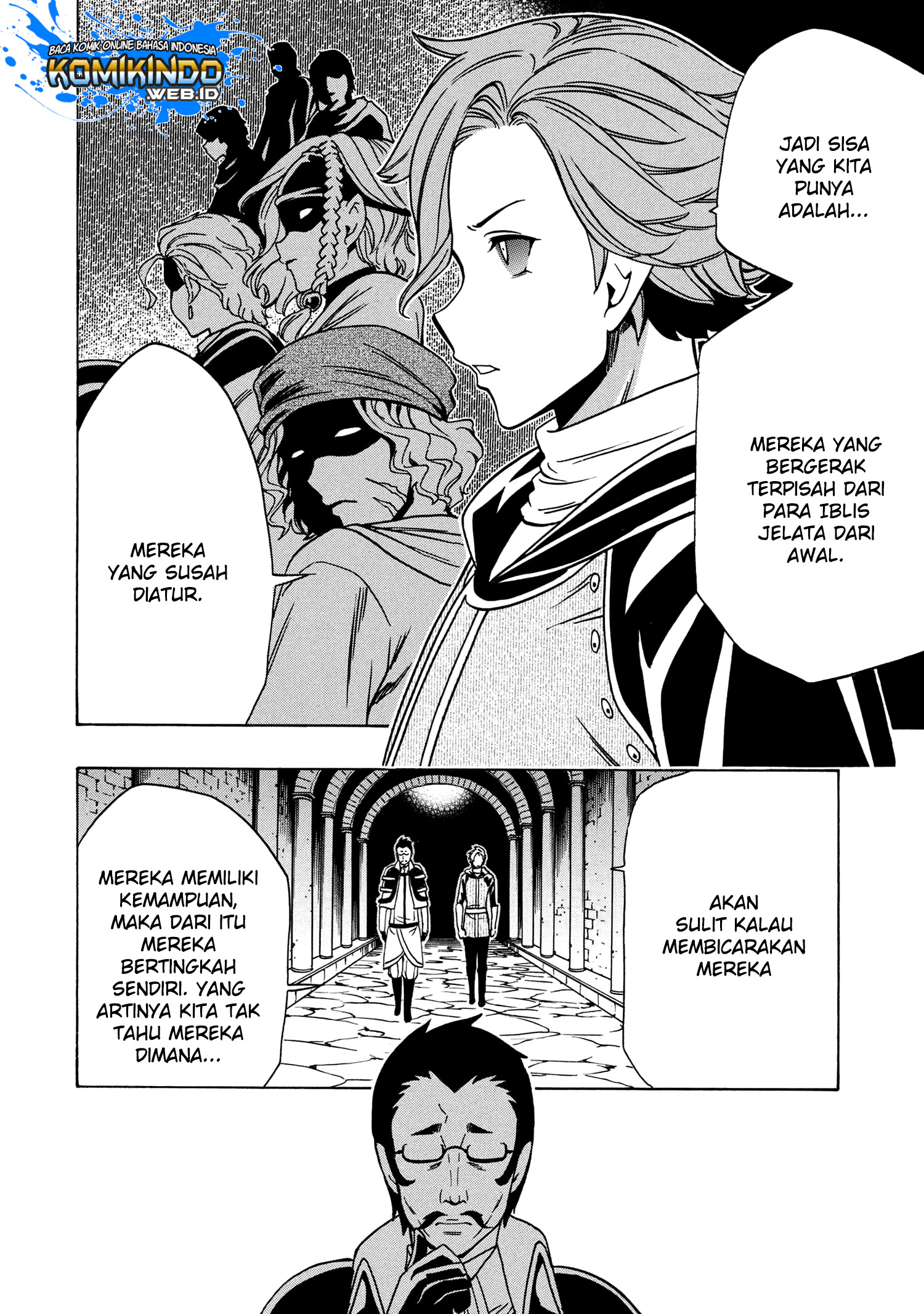 Kenja no Mago chapter 36 halaman 34