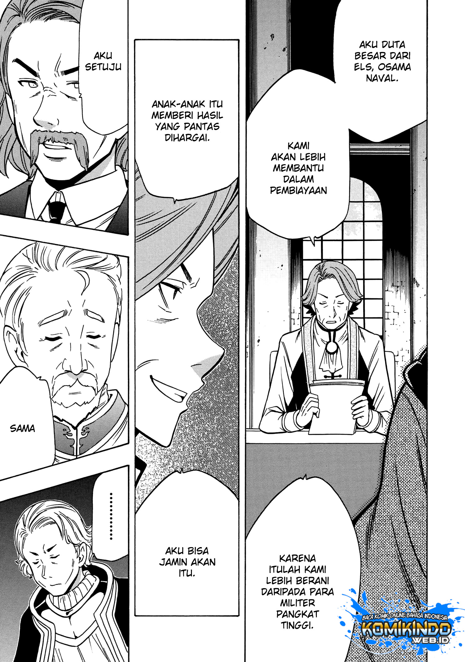 Kenja no Mago chapter 36 halaman 49
