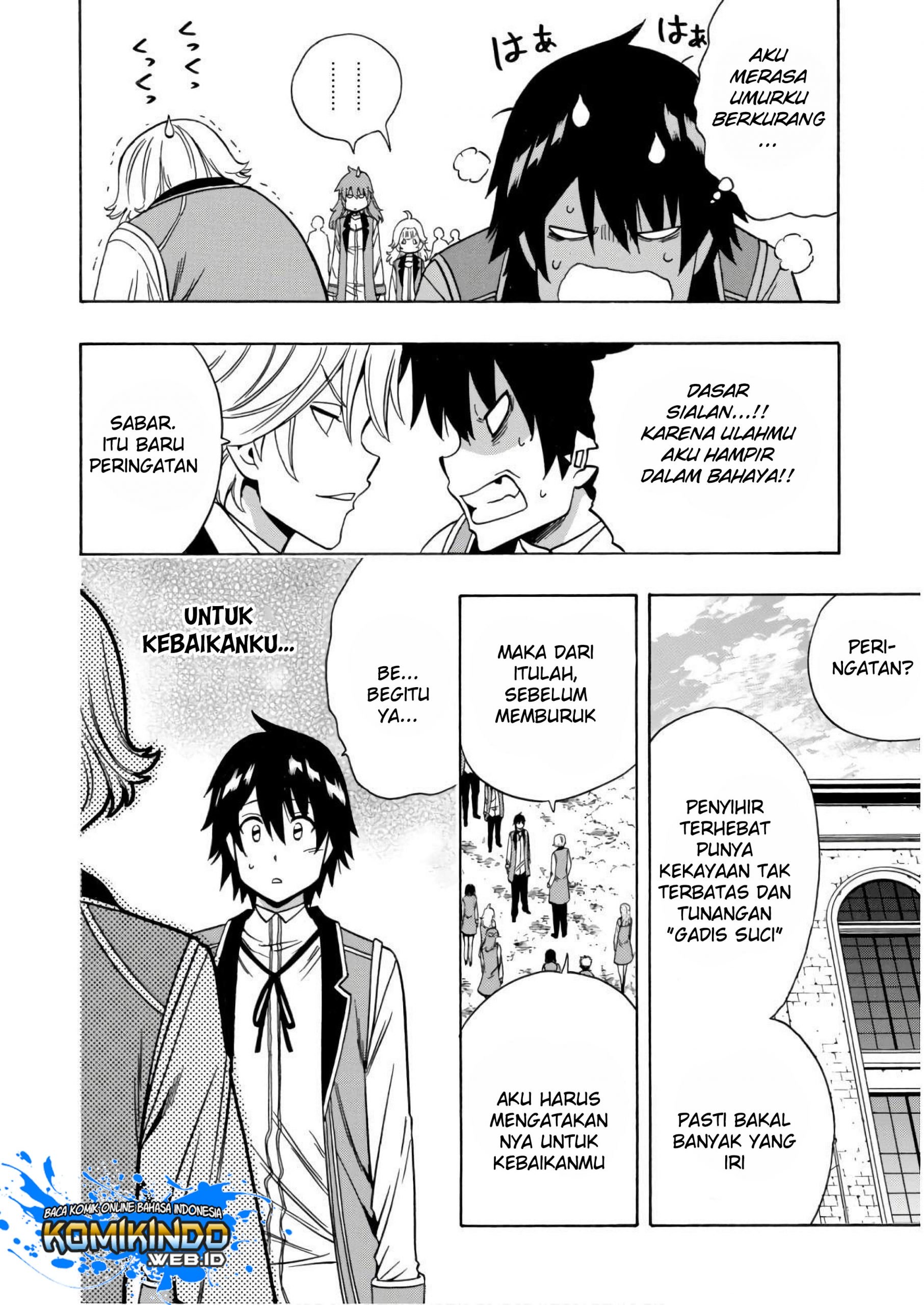 Kenja no Mago chapter 37 halaman 20