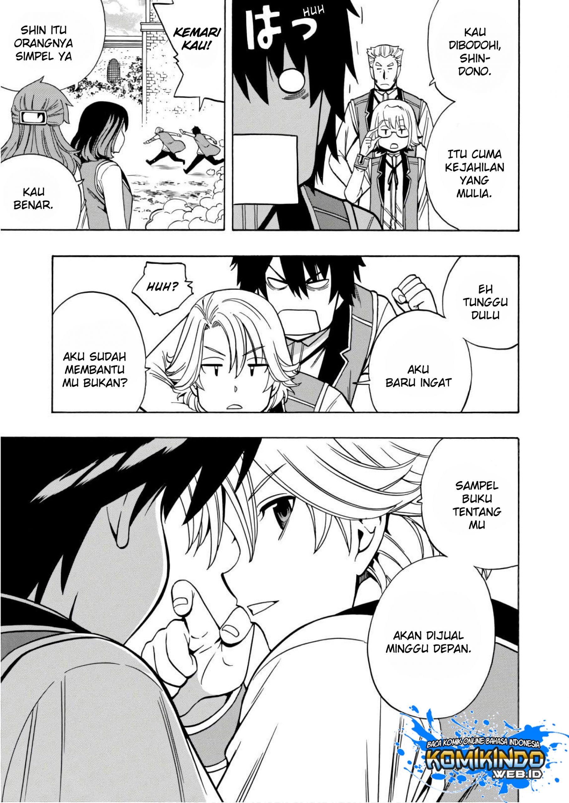 Kenja no Mago chapter 37 halaman 21