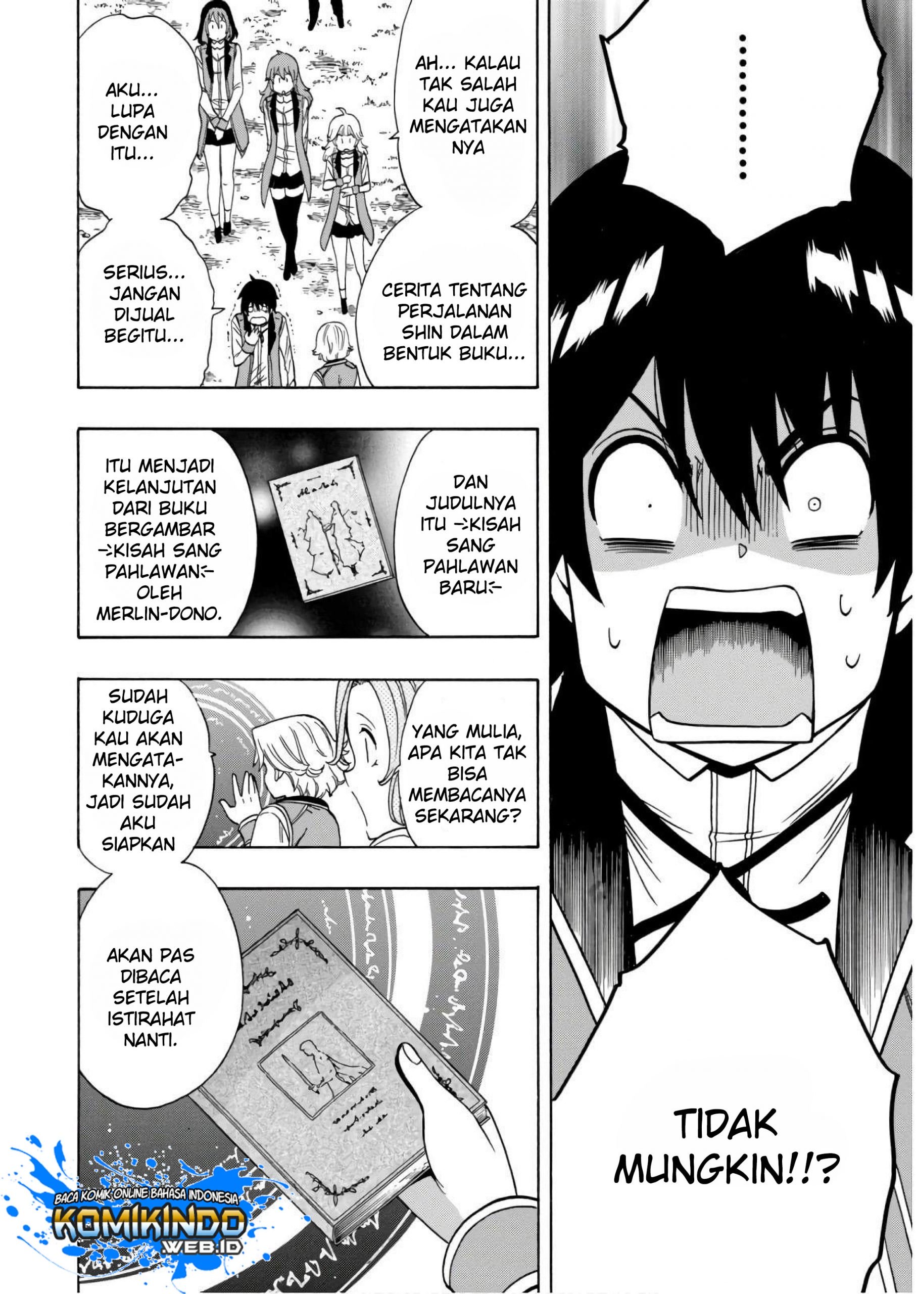 Kenja no Mago chapter 37 halaman 22