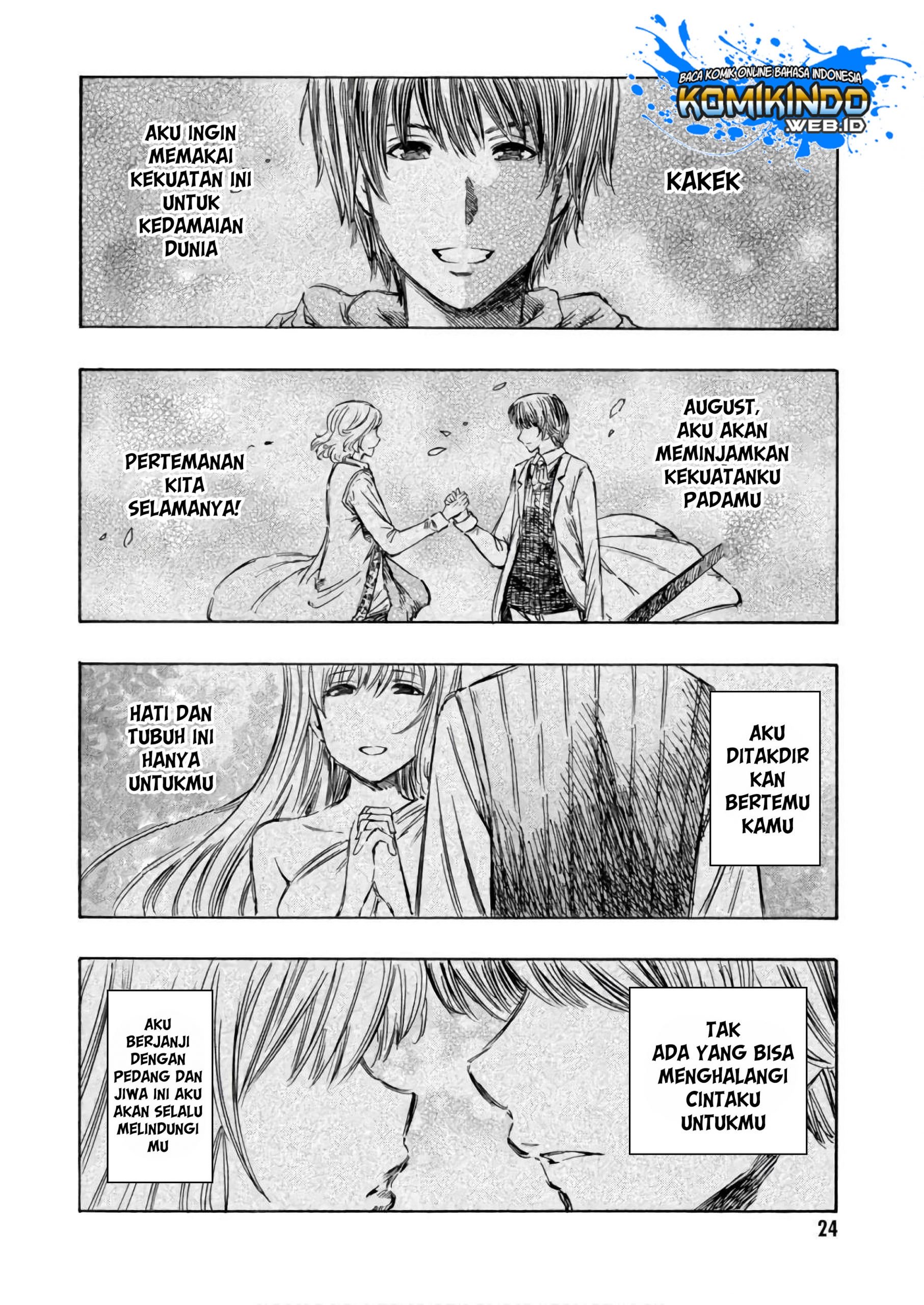Kenja no Mago chapter 37 halaman 24