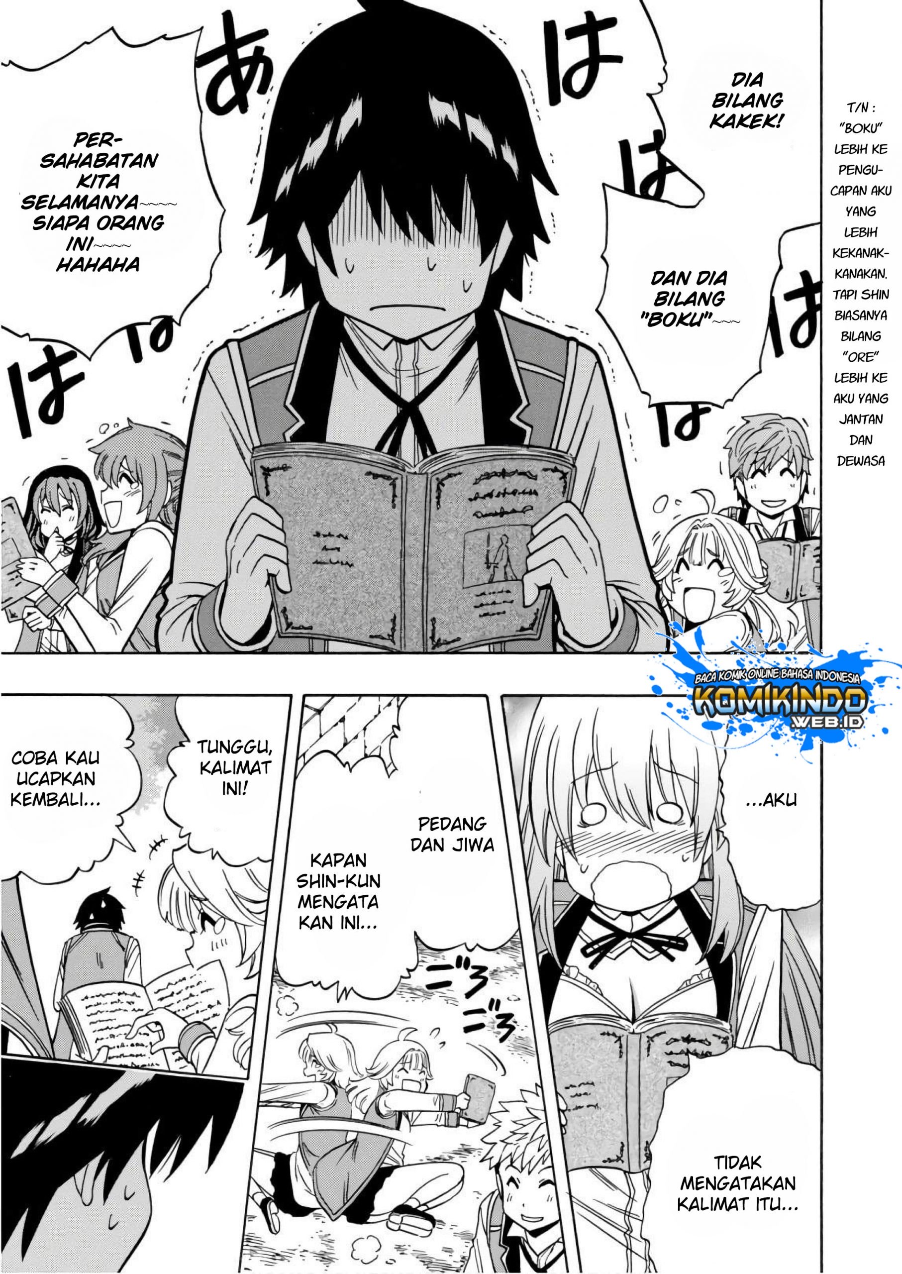 Kenja no Mago chapter 37 halaman 25