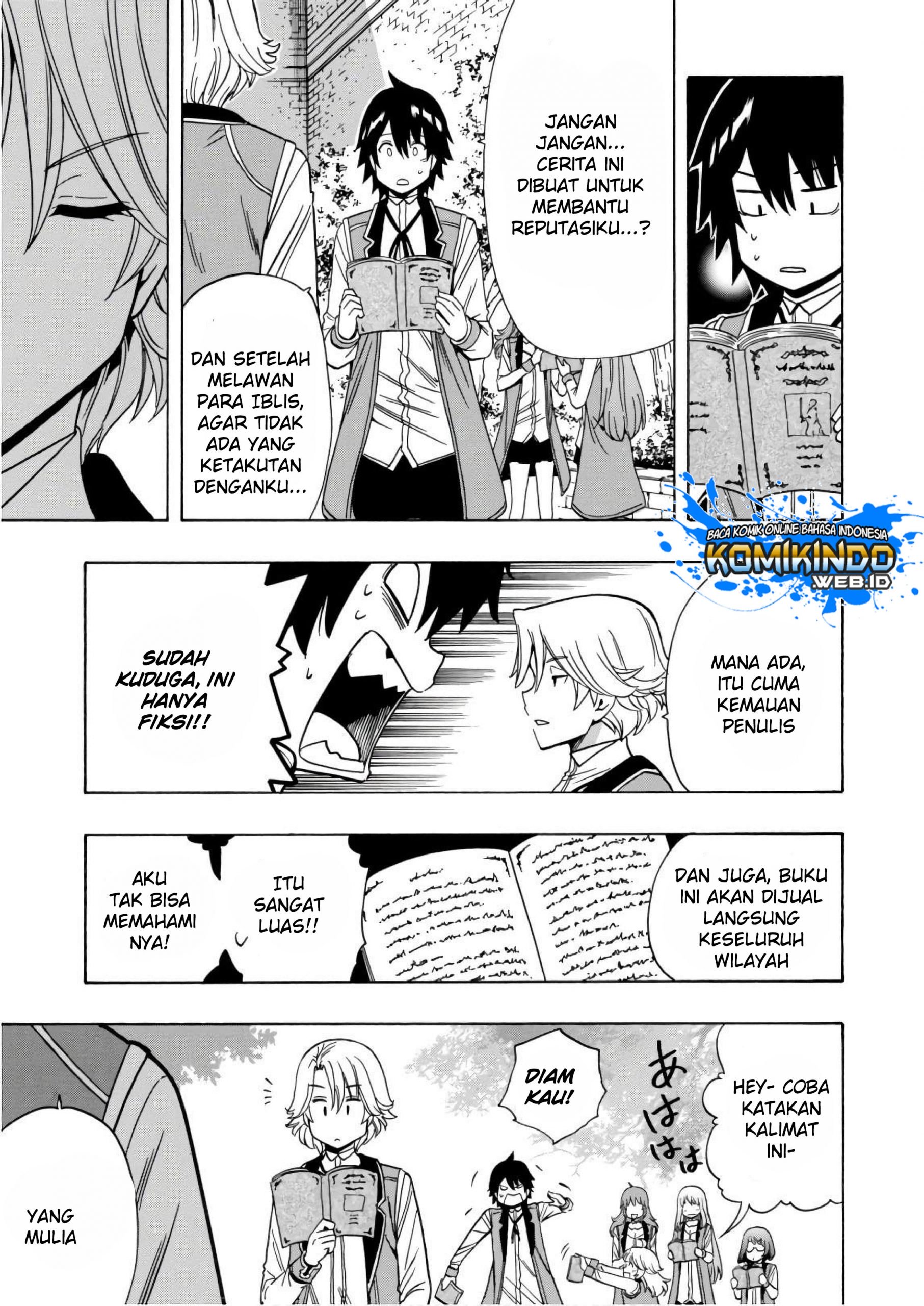 Kenja no Mago chapter 37 halaman 27