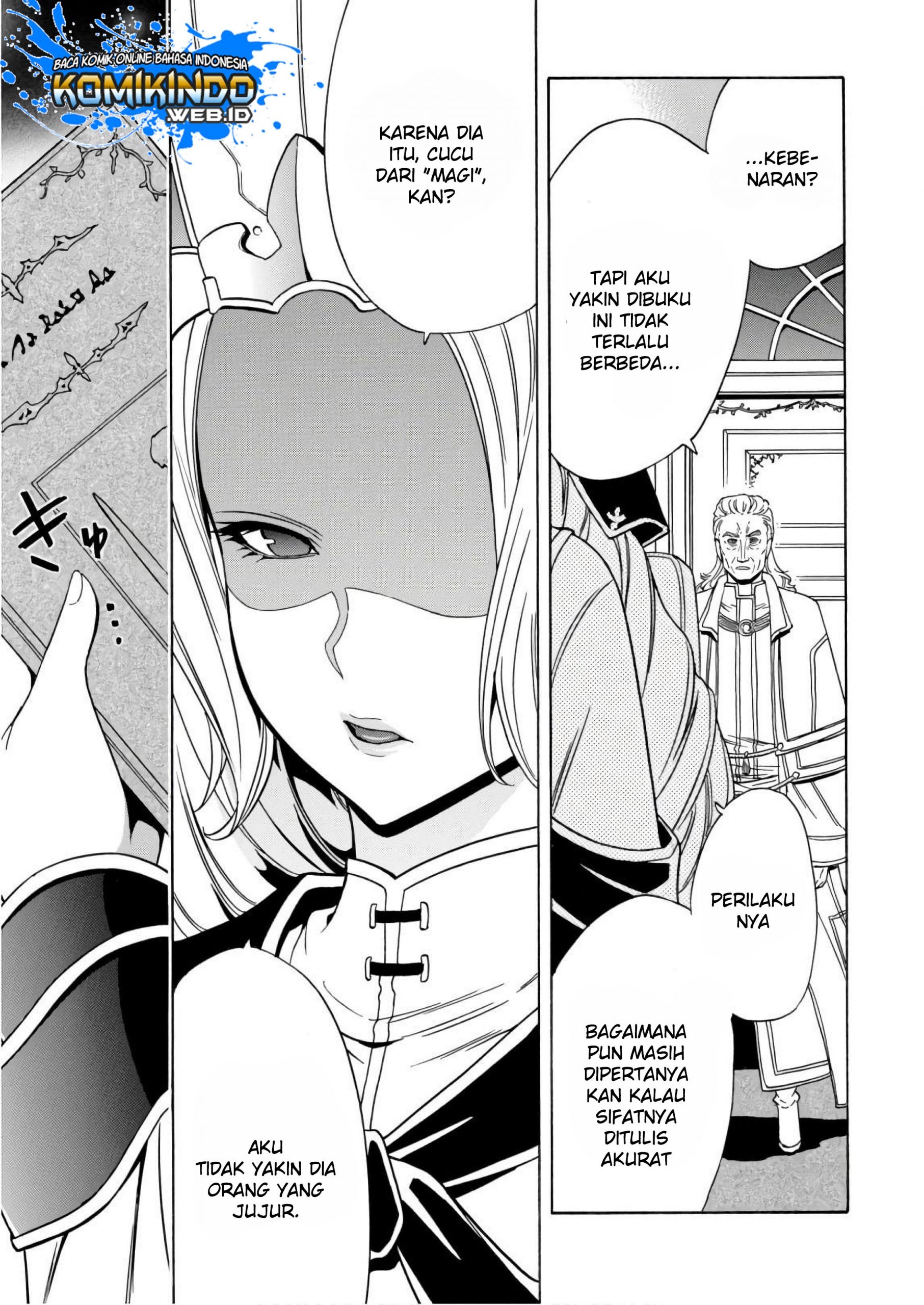 Kenja no Mago chapter 37 halaman 35