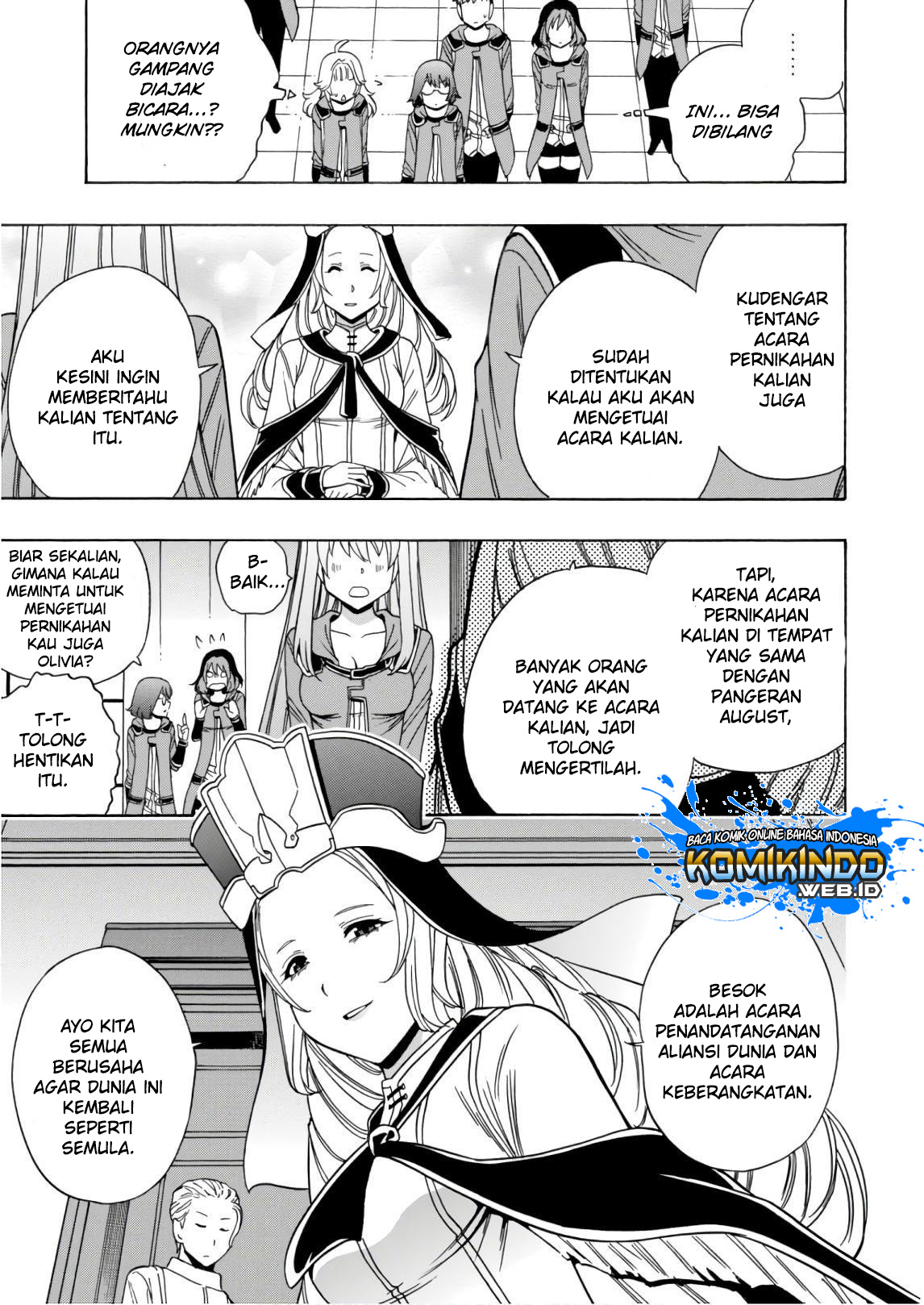 Kenja no Mago chapter 38 halaman 13