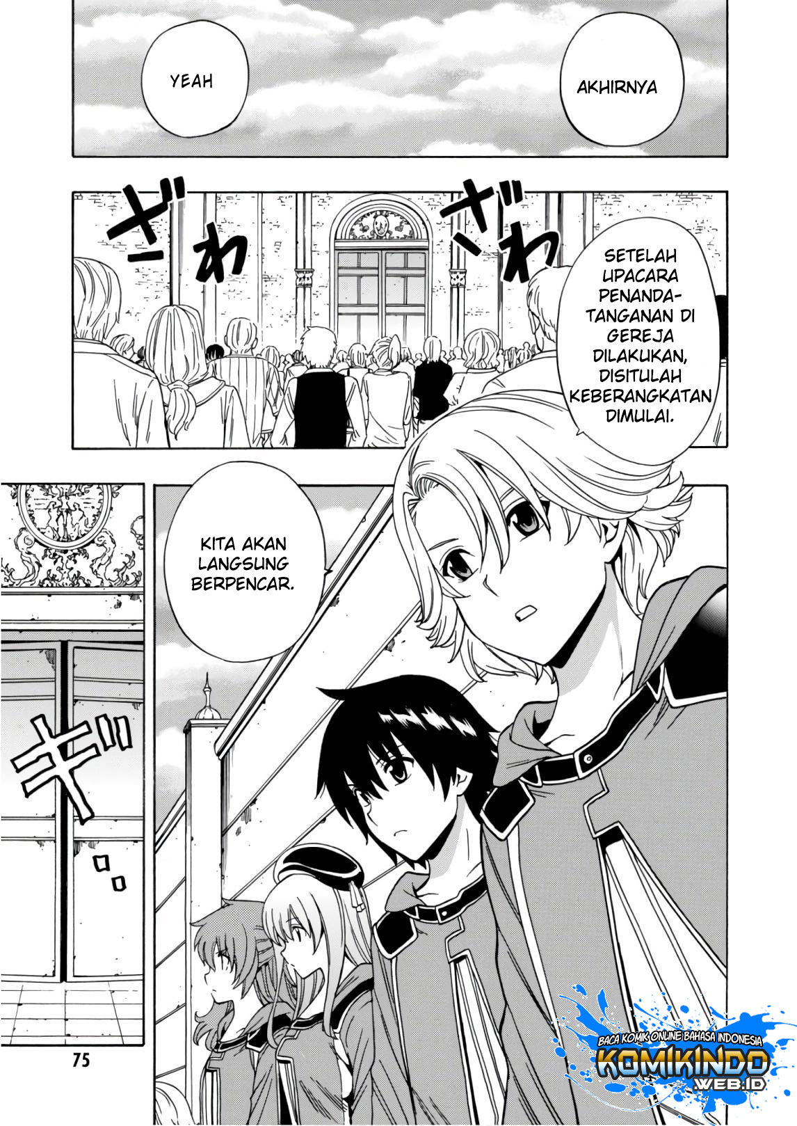 Kenja no Mago chapter 38 halaman 23