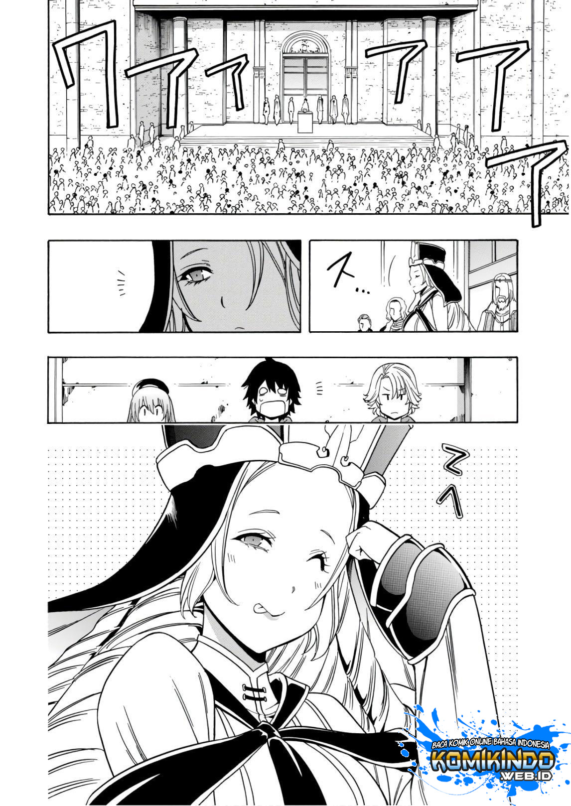 Kenja no Mago chapter 38 halaman 34