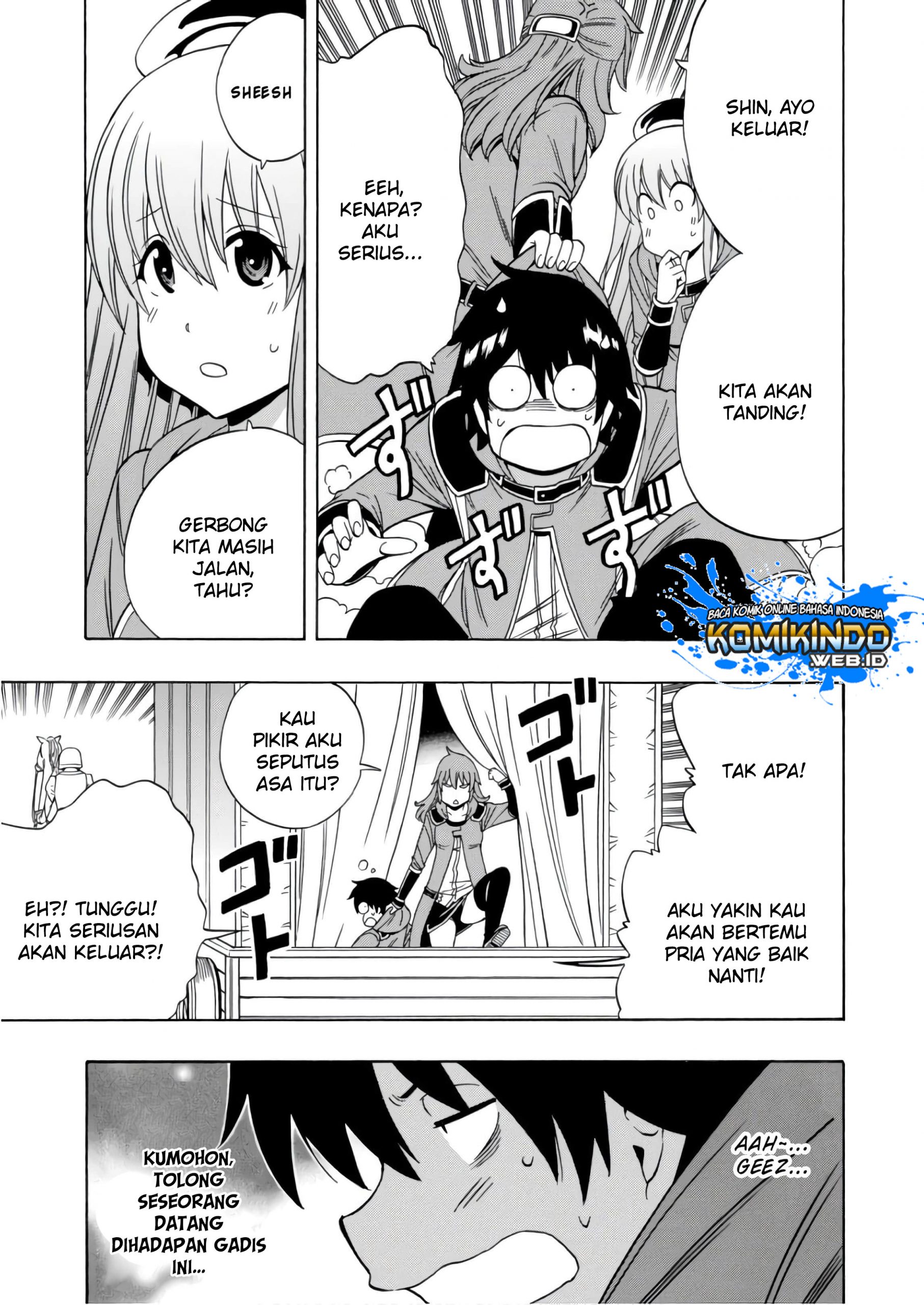 Kenja no Mago chapter 39 halaman 14