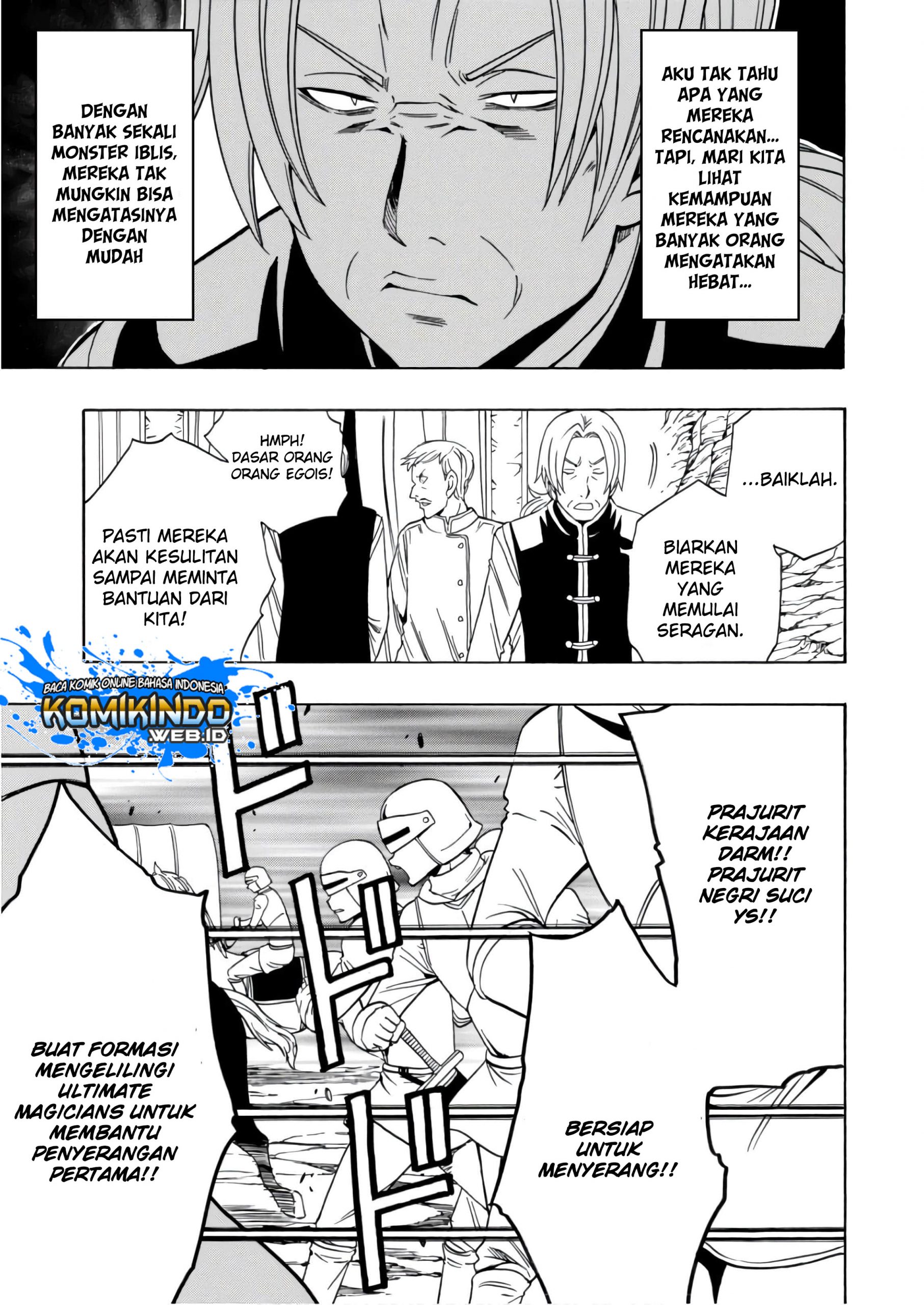 Kenja no Mago chapter 39 halaman 18