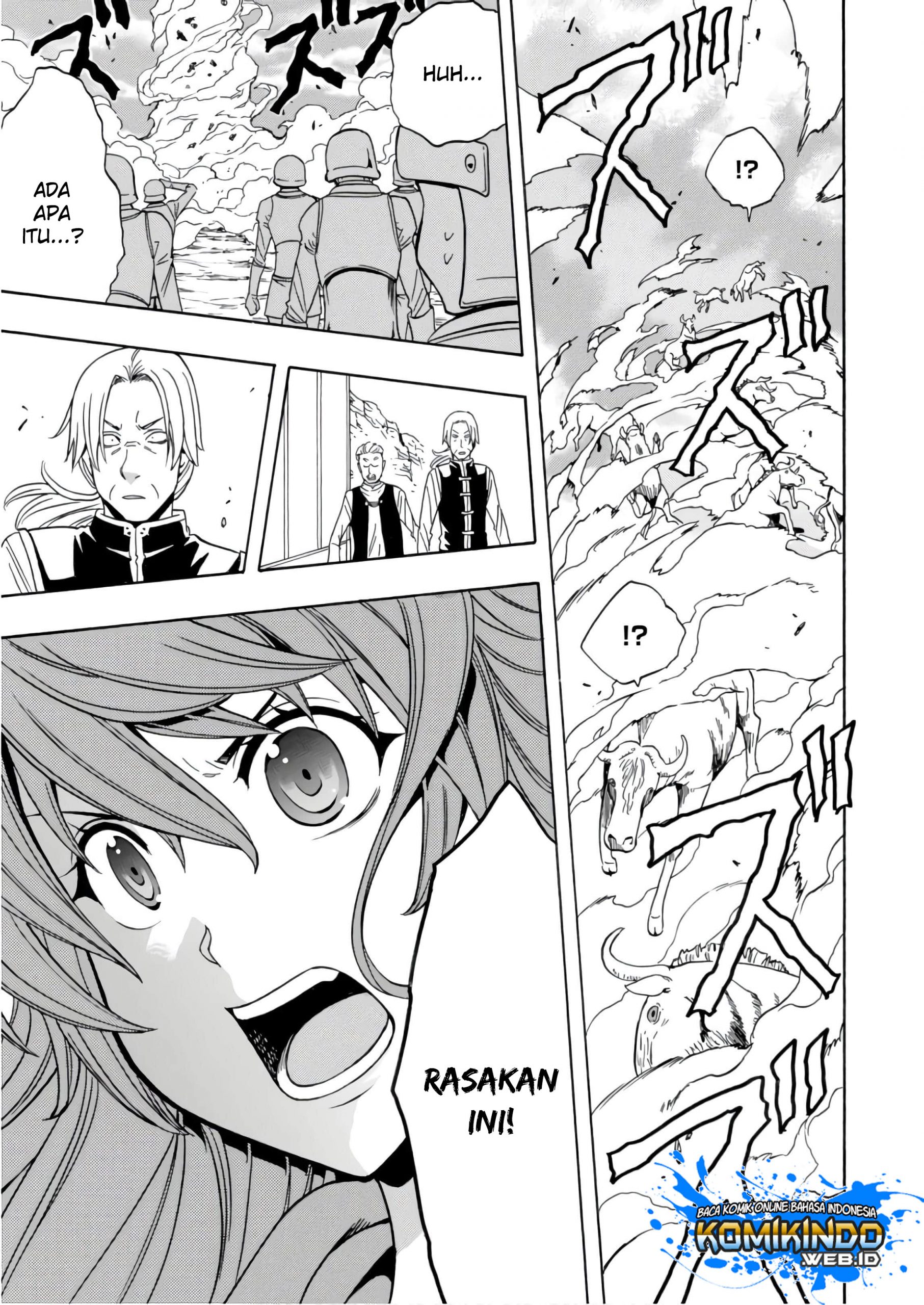 Kenja no Mago chapter 39 halaman 22