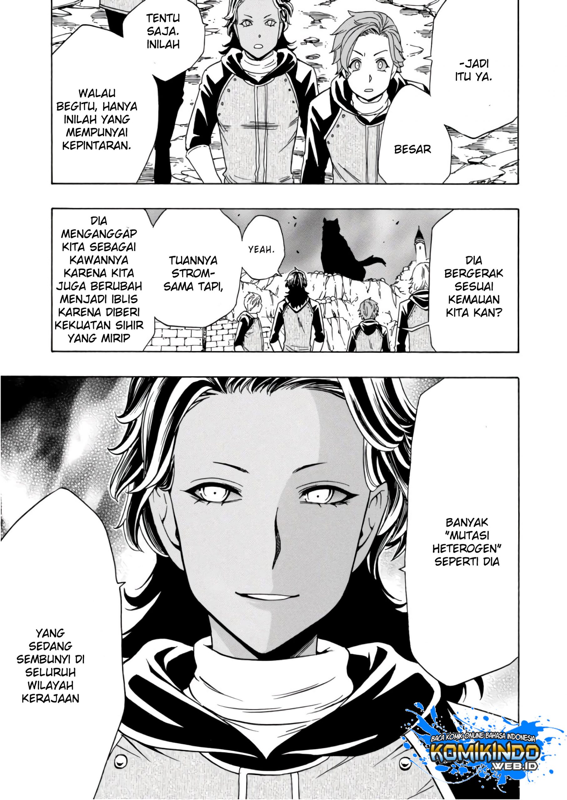 Kenja no Mago chapter 39 halaman 34