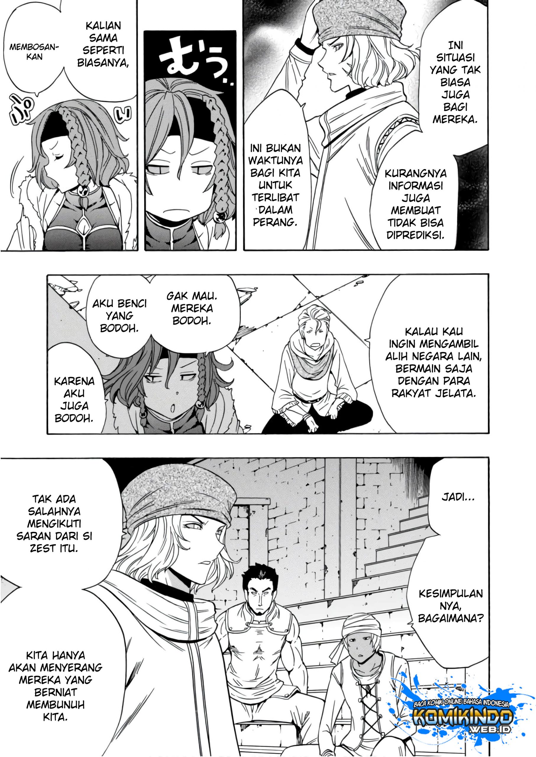 Kenja no Mago chapter 39 halaman 42