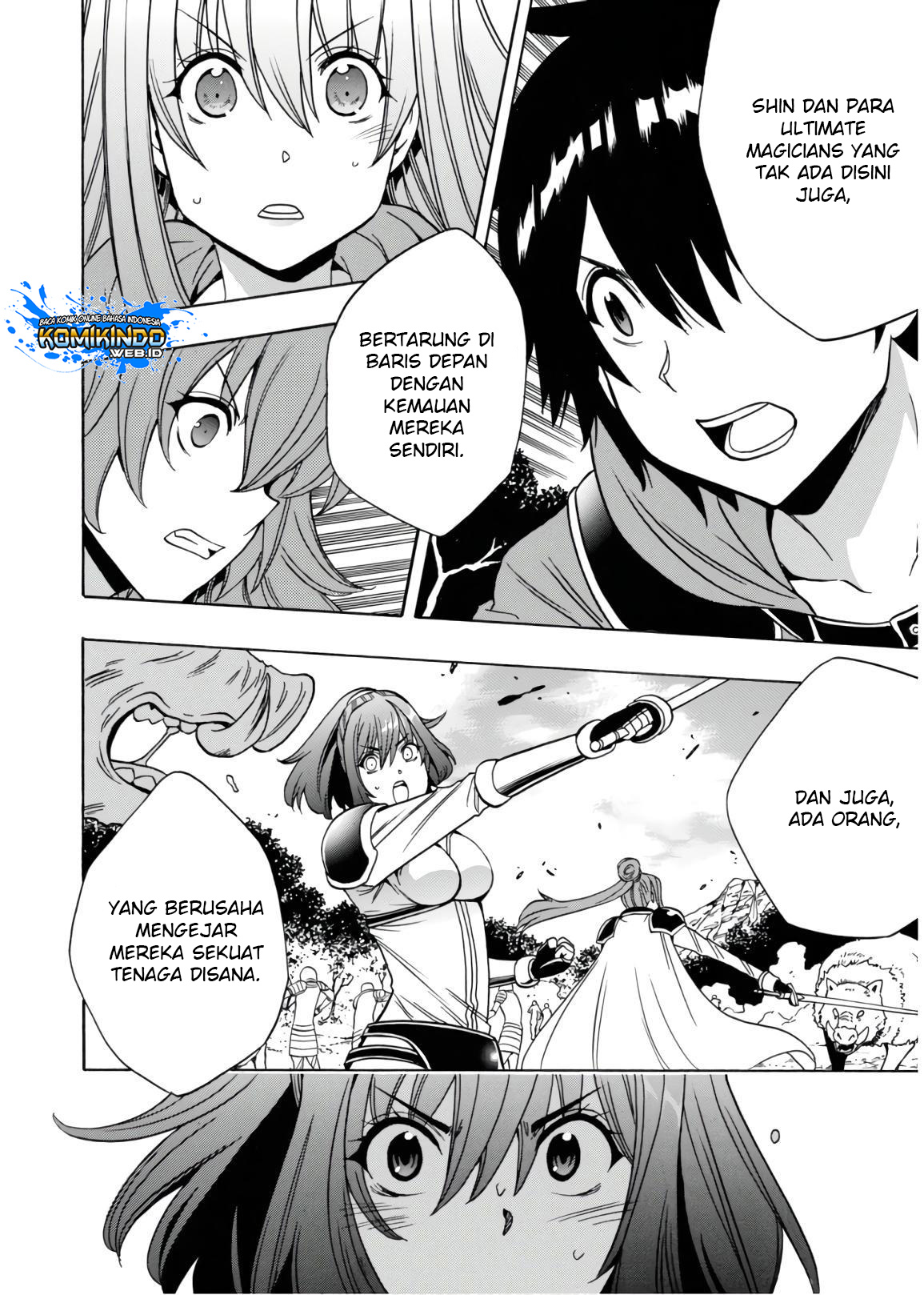 Kenja no Mago chapter 41 halaman 34