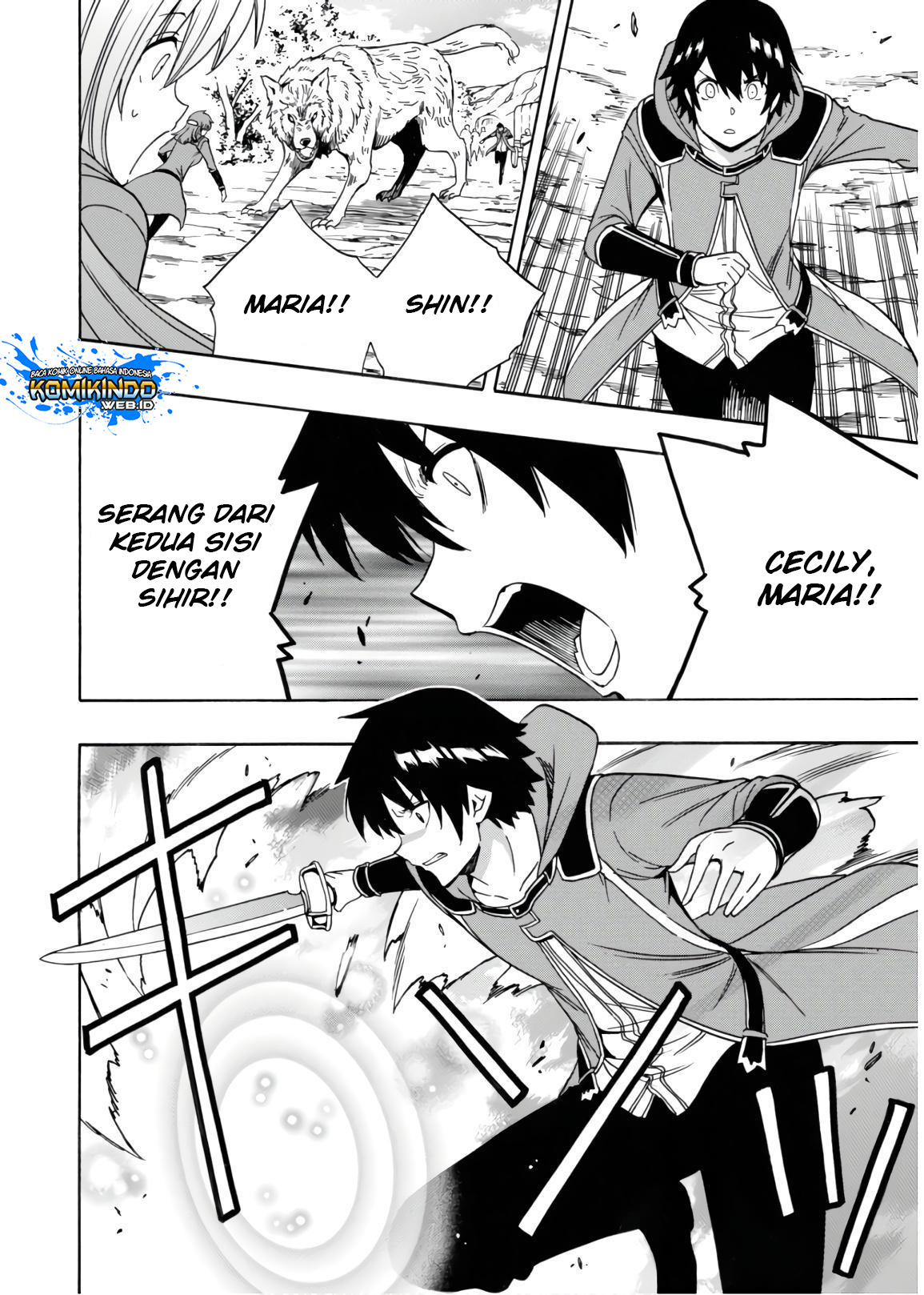 Kenja no Mago chapter 41 halaman 54