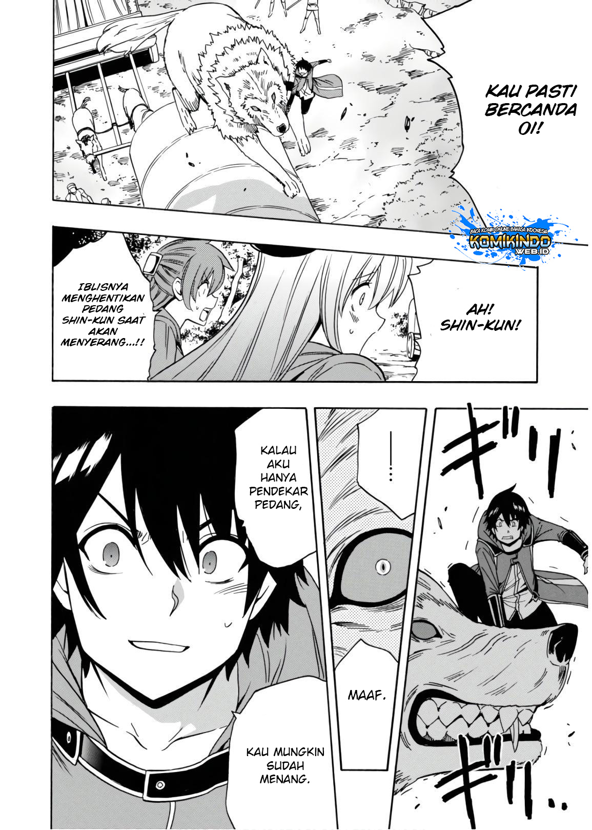 Kenja no Mago chapter 41 halaman 58