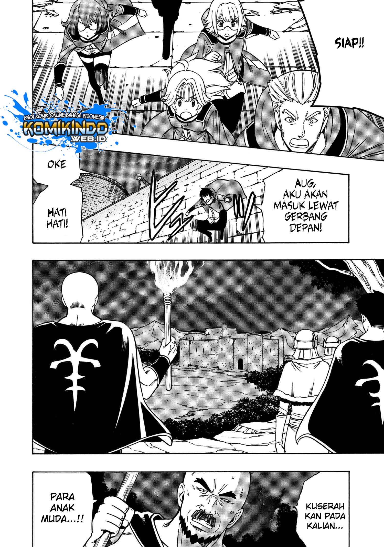 Kenja no Mago chapter 46 halaman 4