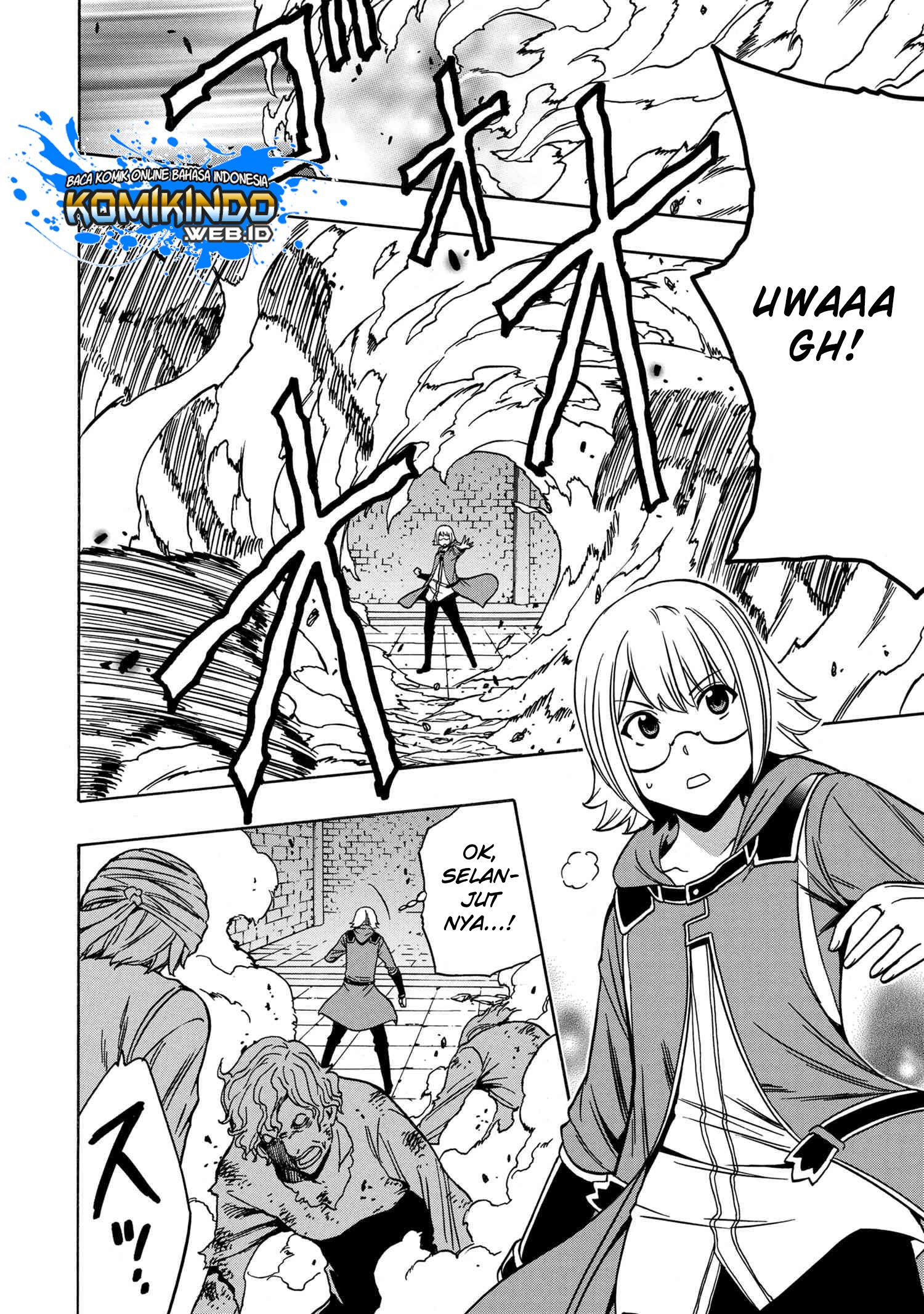 Kenja no Mago chapter 46 halaman 12