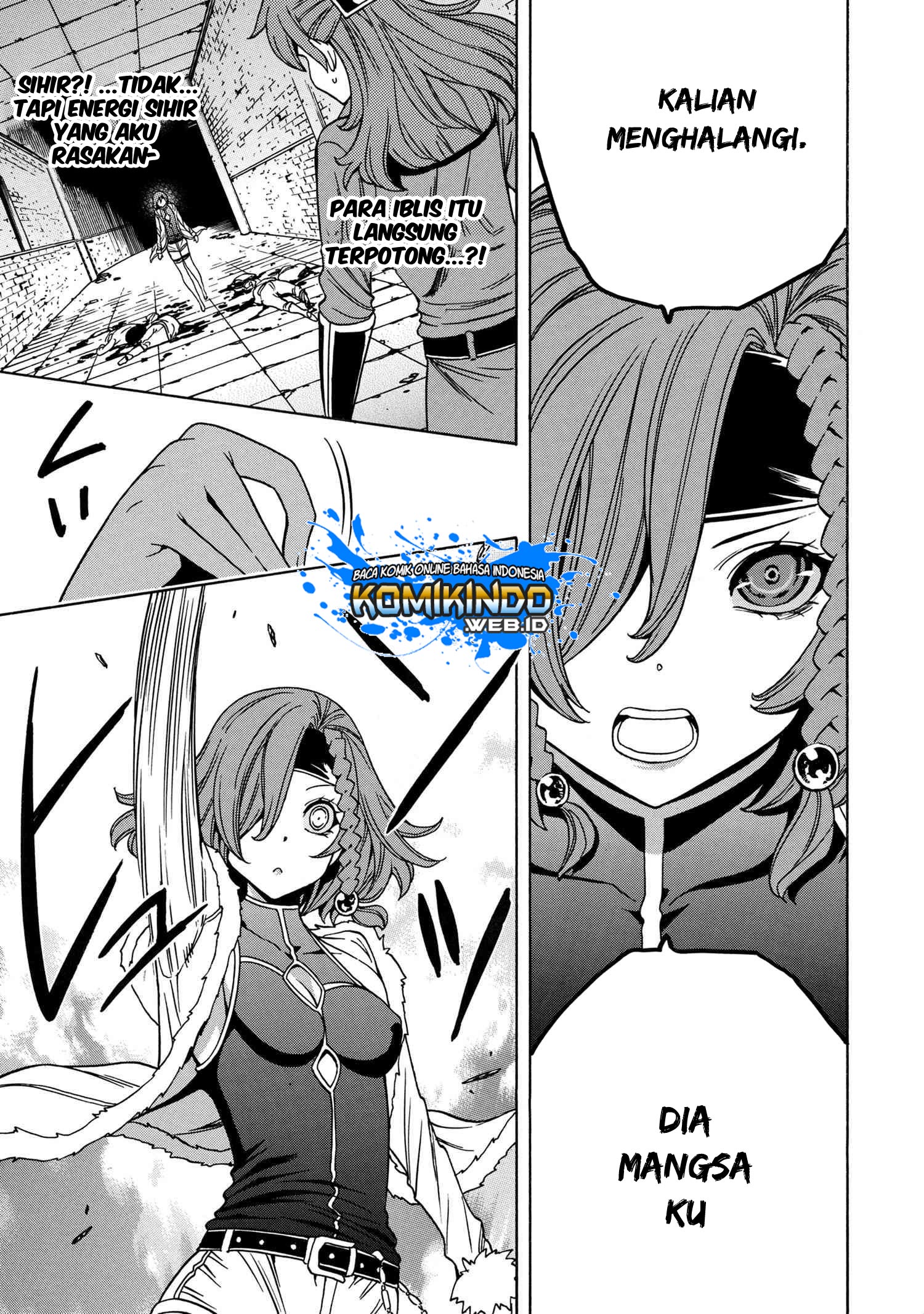 Kenja no Mago chapter 46 halaman 33