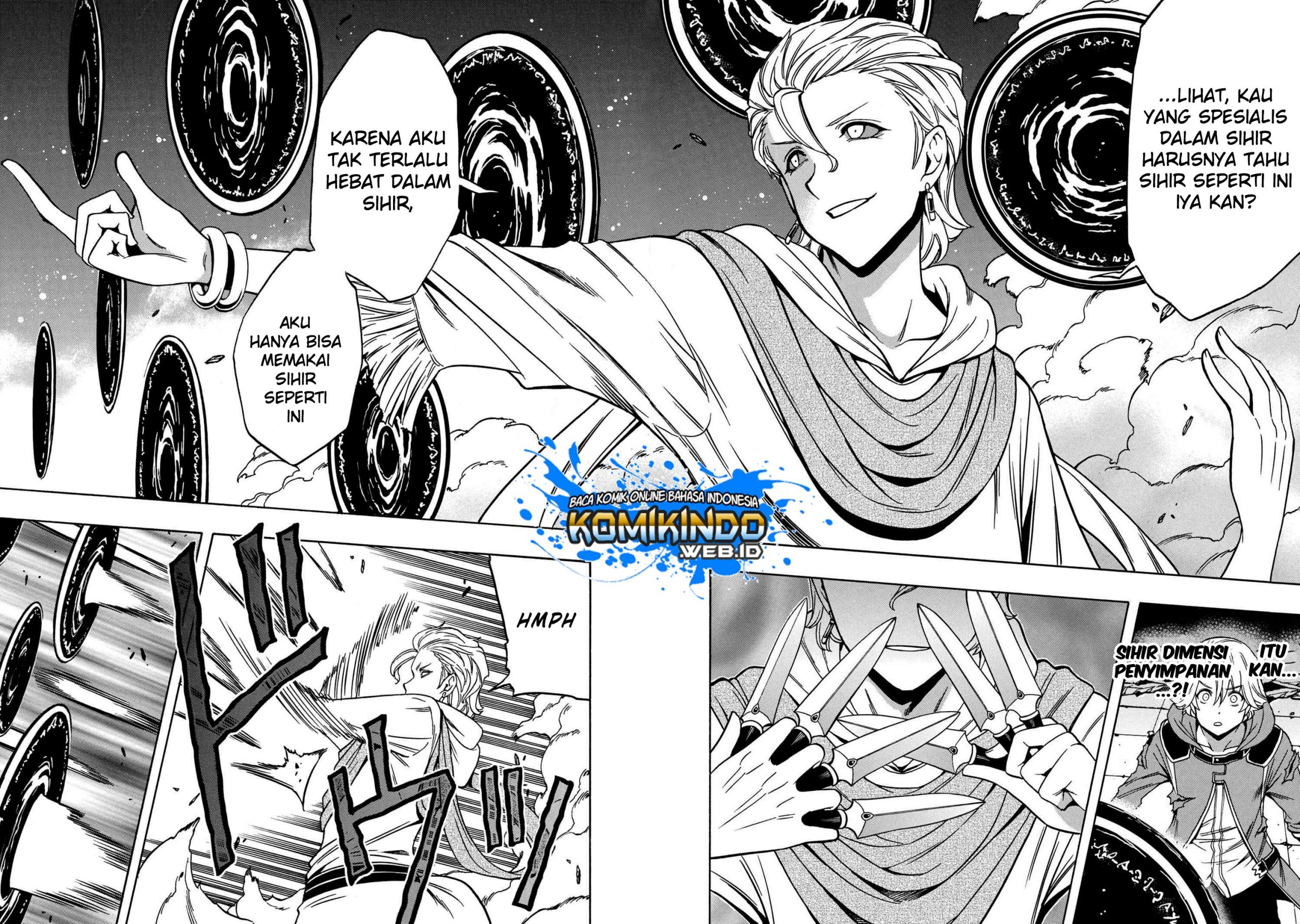Kenja no Mago chapter 46 halaman 48