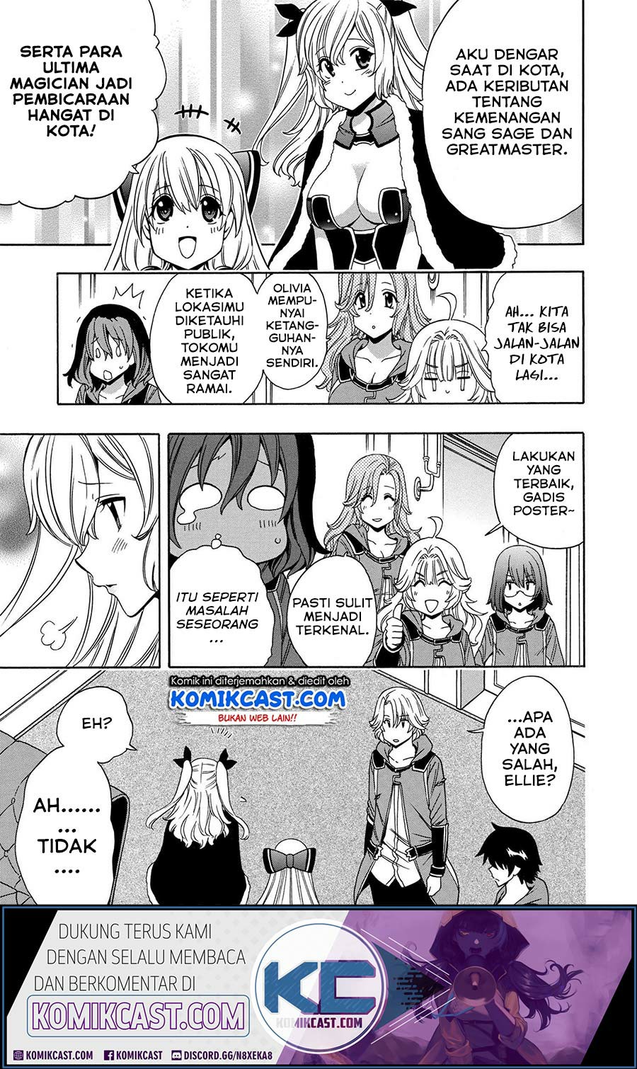 Kenja no Mago chapter 52 halaman 8