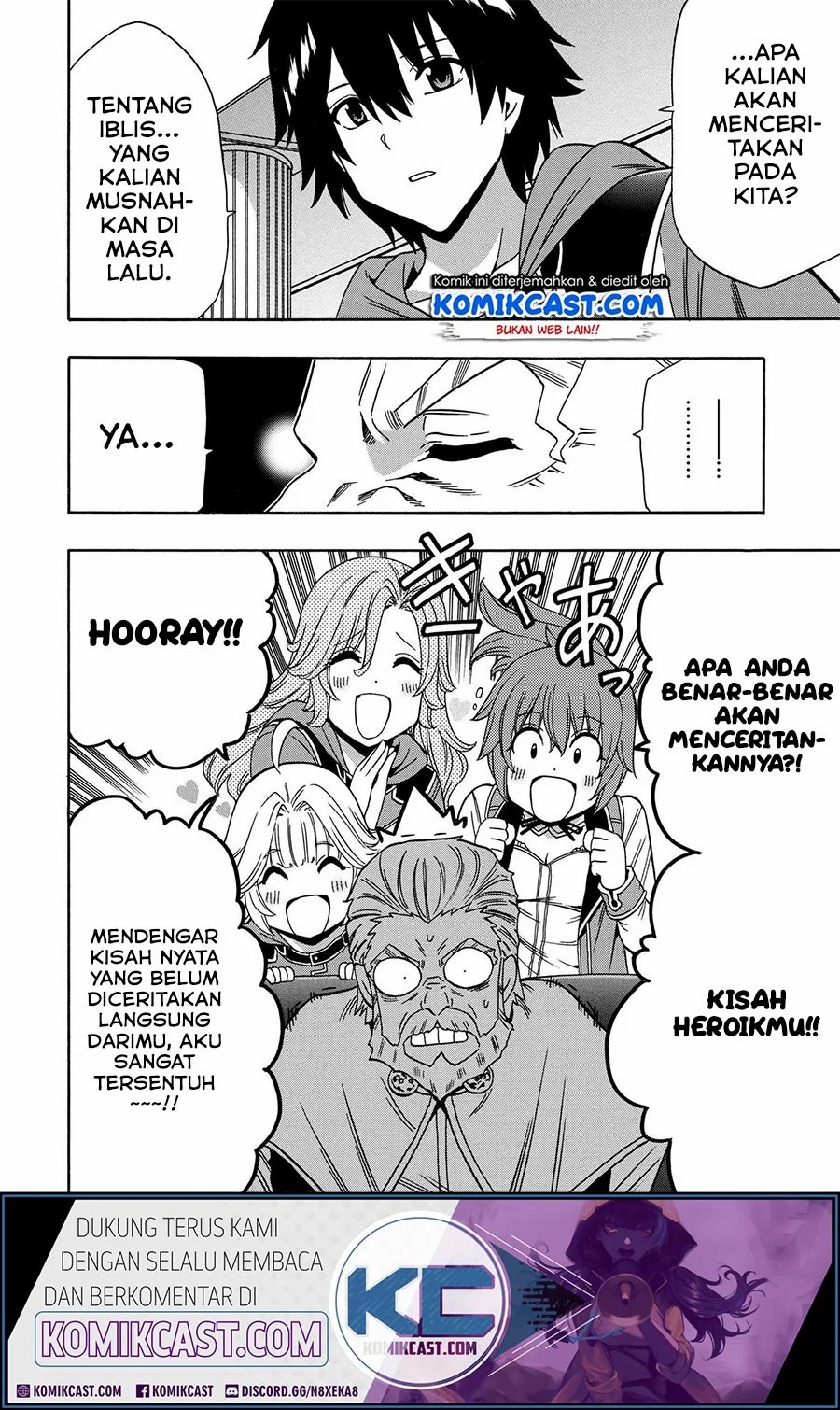 Kenja no Mago chapter 52 halaman 19