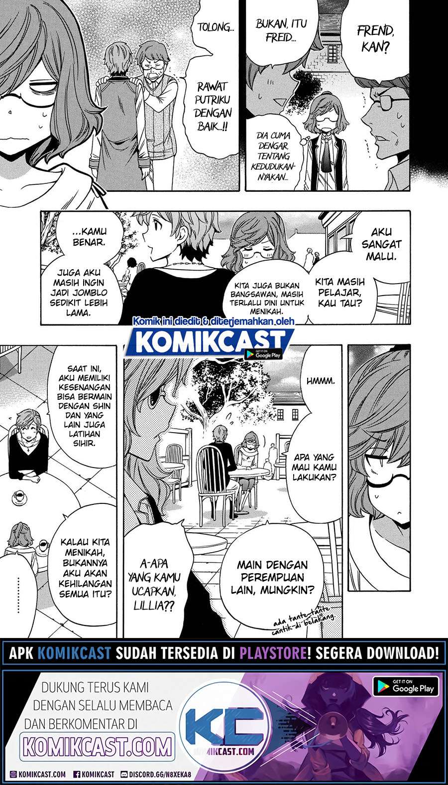 Kenja no Mago chapter 58 halaman 4