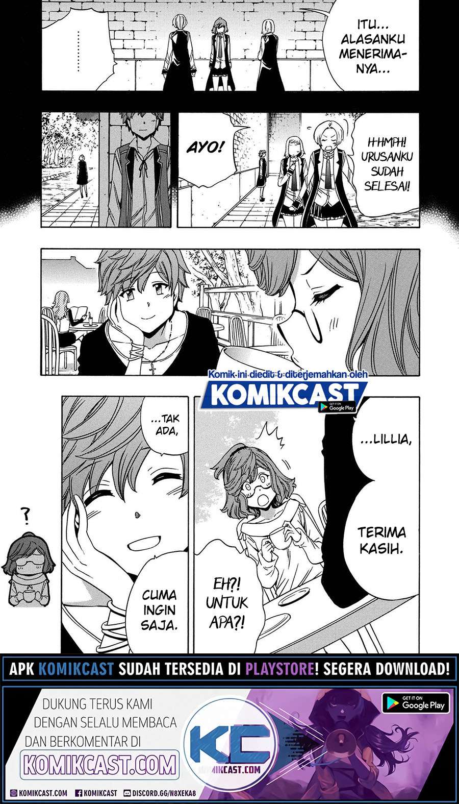 Kenja no Mago chapter 58 halaman 12