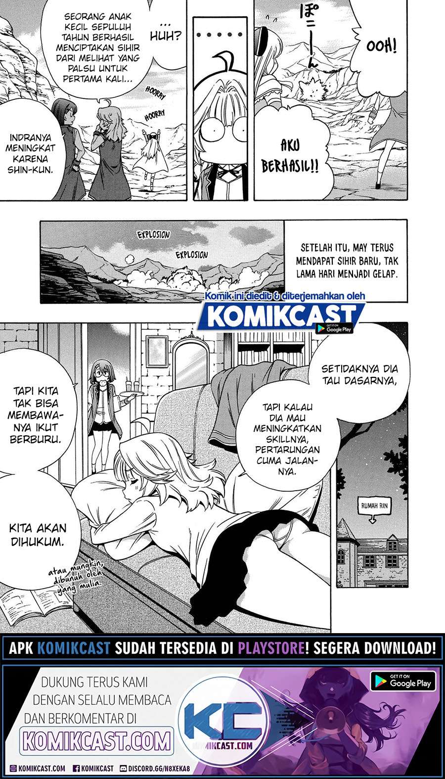 Kenja no Mago chapter 58 halaman 20