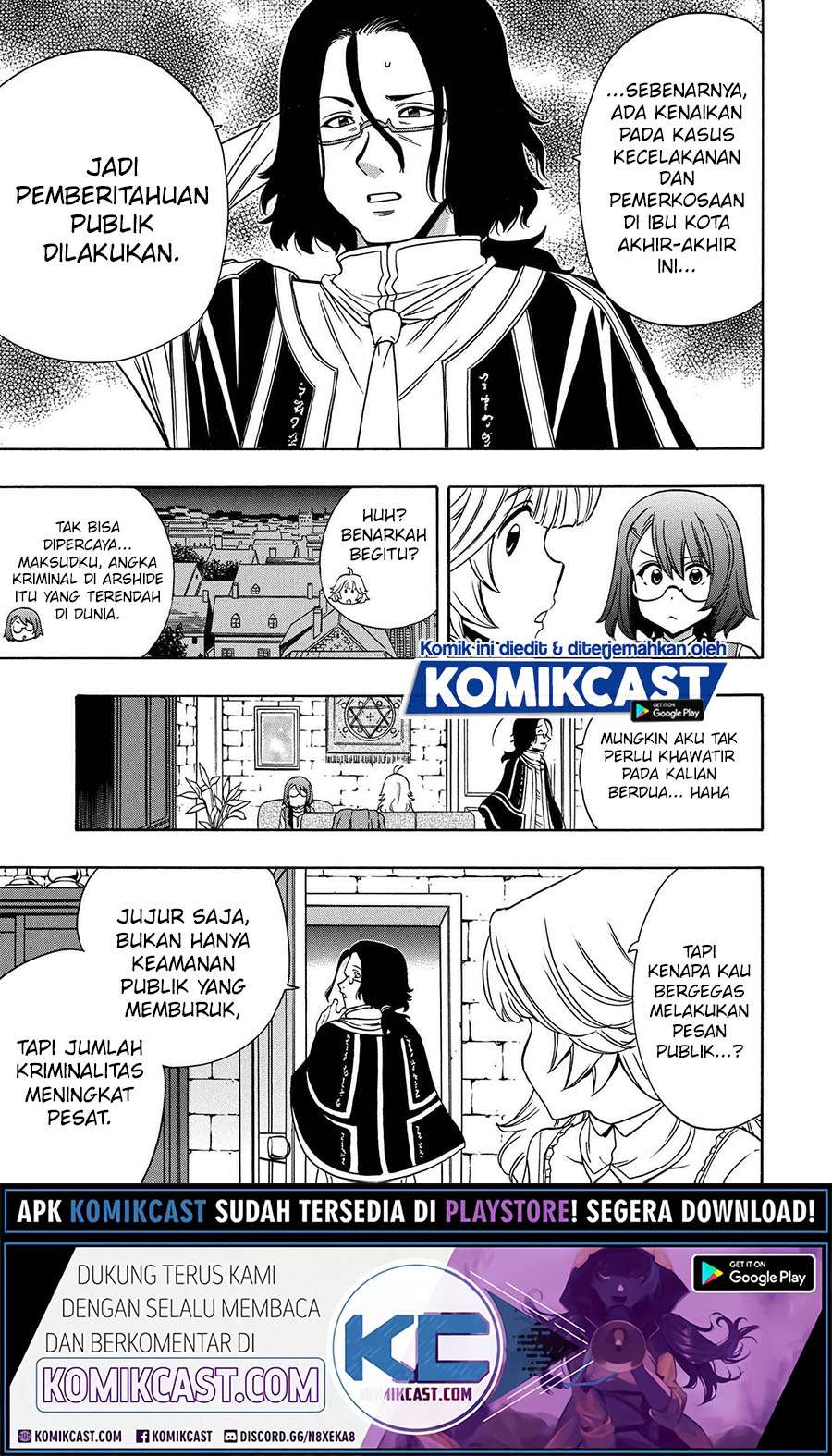 Kenja no Mago chapter 58 halaman 22