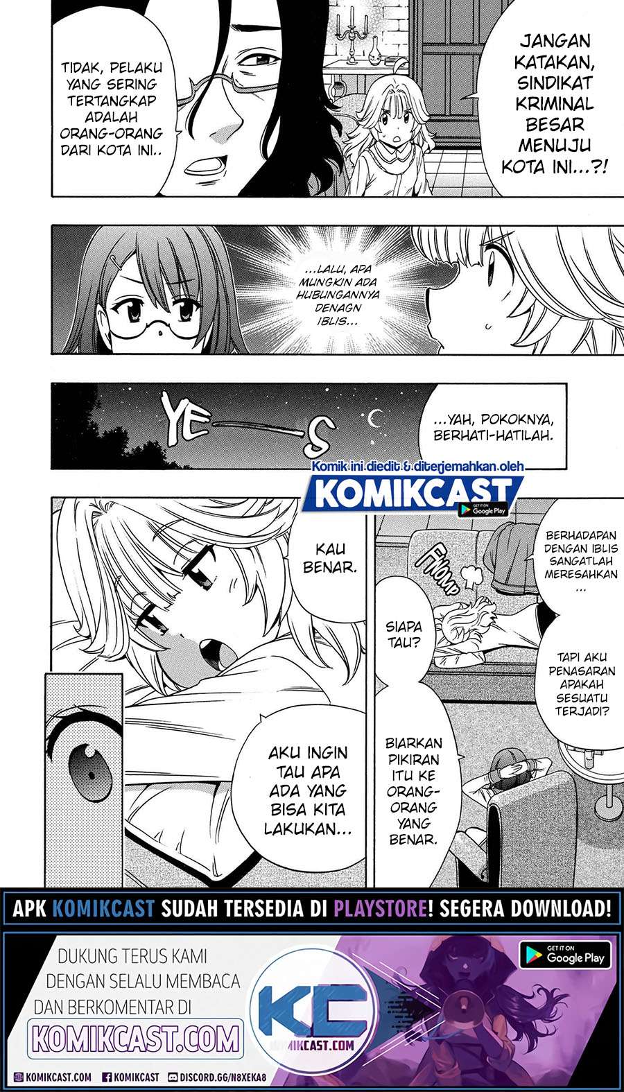 Kenja no Mago chapter 58 halaman 23