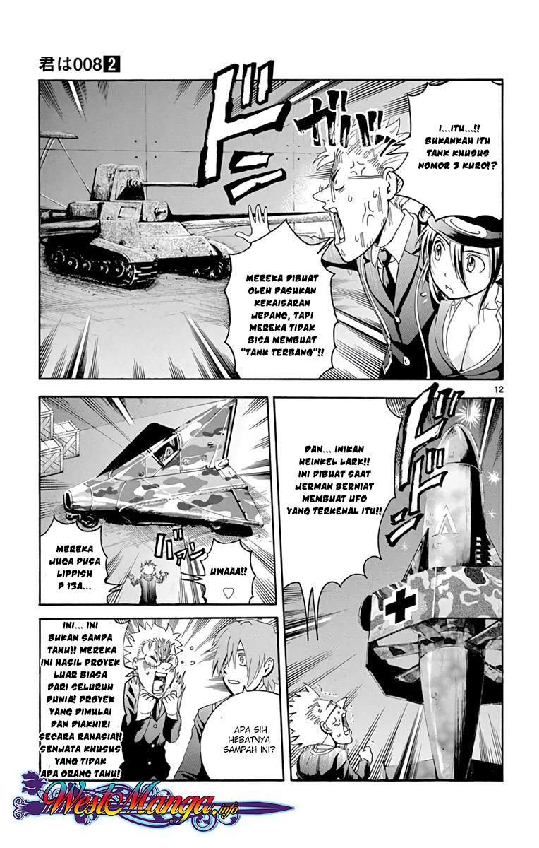 Kimi wa 008 chapter 13 halaman 12