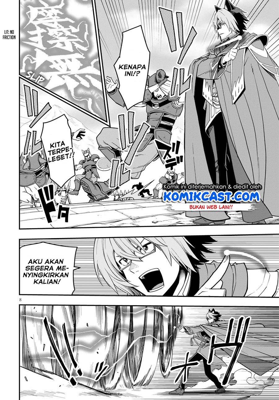 Konjiki no Moji Tsukai: Yuusha Yonin ni Makikomareta Unique Cheat chapter 74 halaman 9