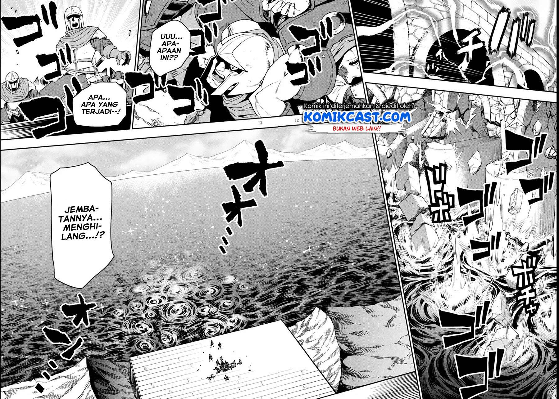 Konjiki no Moji Tsukai: Yuusha Yonin ni Makikomareta Unique Cheat chapter 74 halaman 13