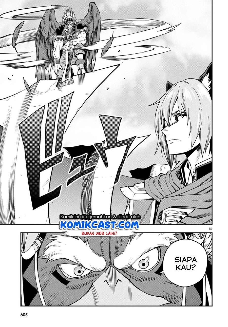 Konjiki no Moji Tsukai: Yuusha Yonin ni Makikomareta Unique Cheat chapter 74 halaman 15