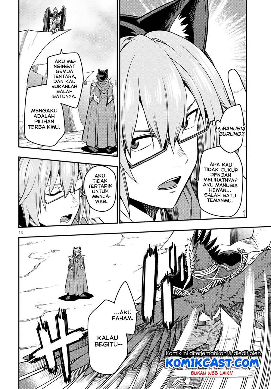 Konjiki no Moji Tsukai: Yuusha Yonin ni Makikomareta Unique Cheat chapter 74 halaman 16
